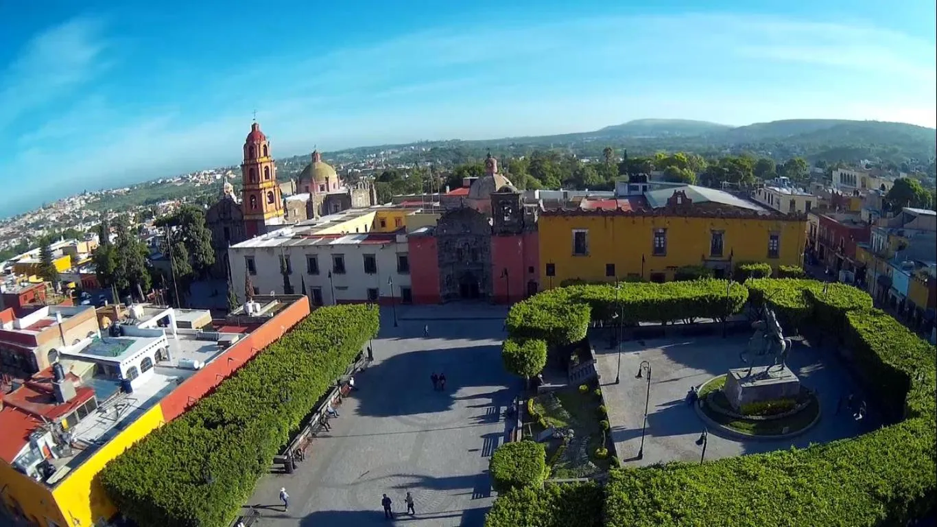 Bird's eye view in Posada de las Monjas
