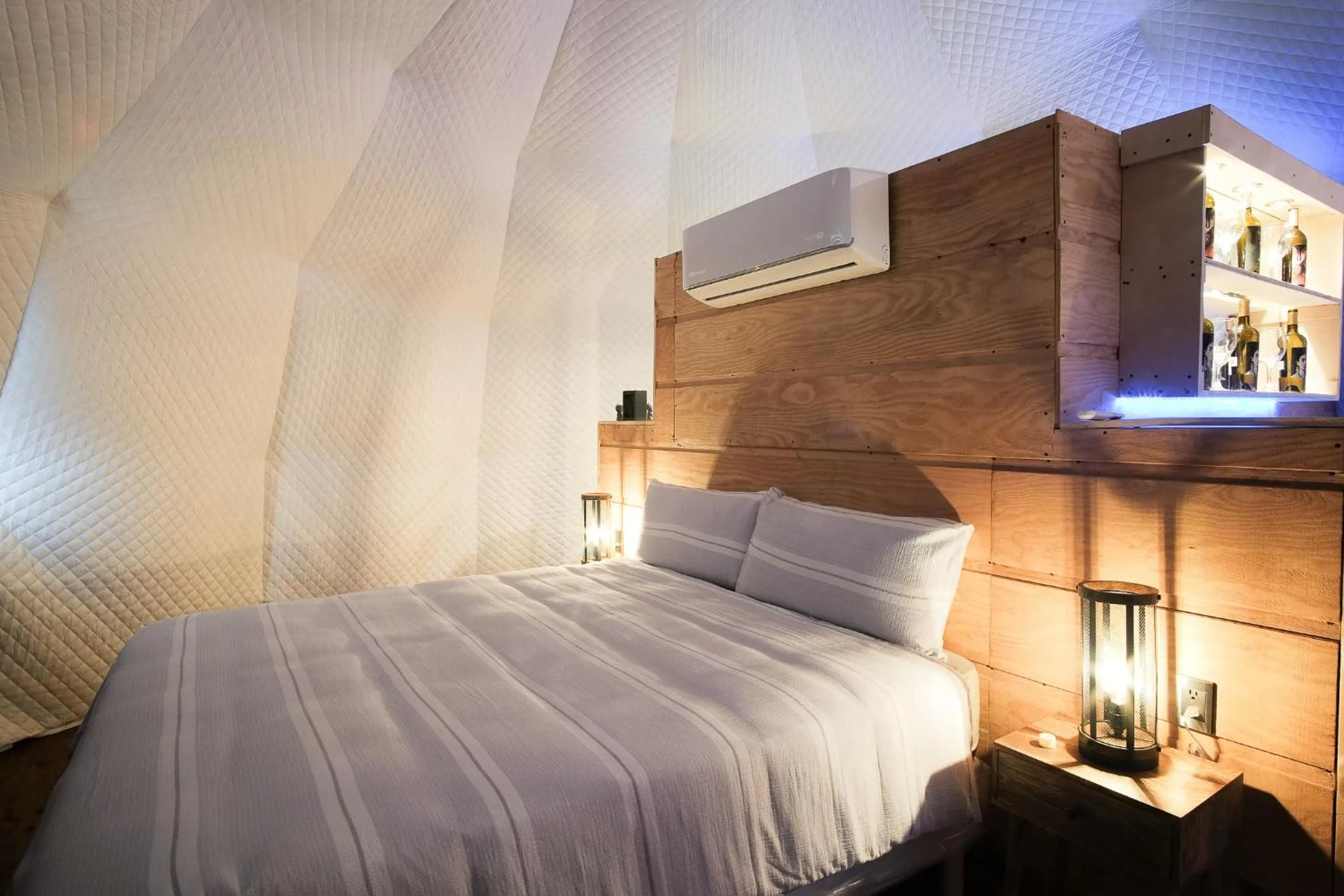 Bed in Casa Domo Glamping by BajaHomeStays