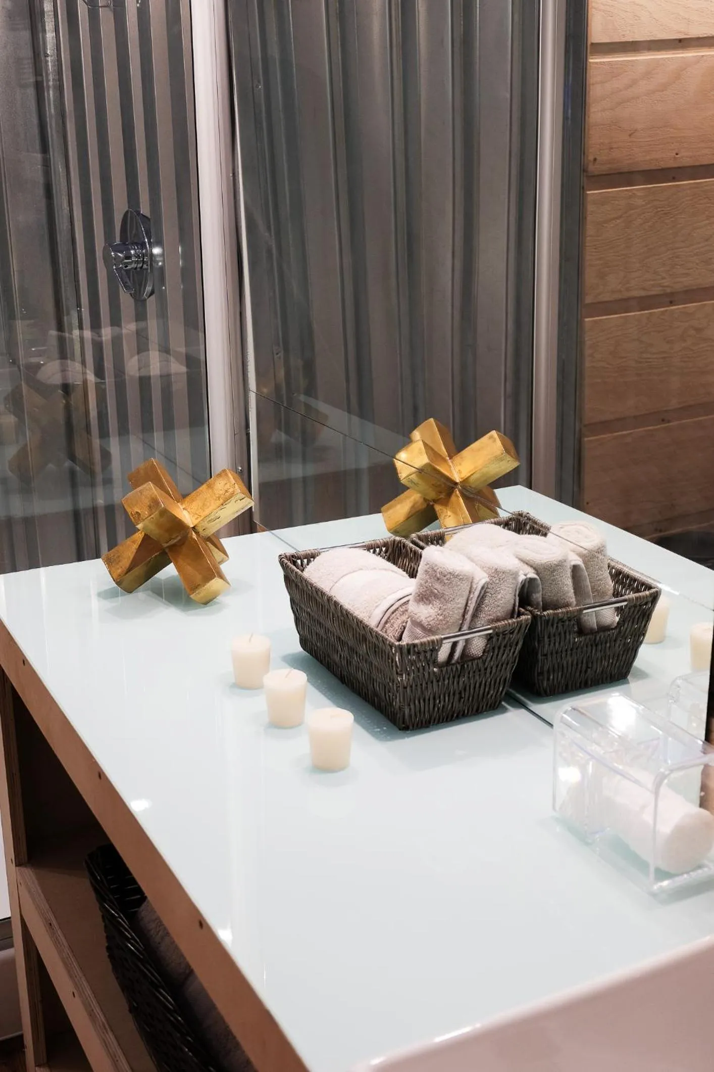 Bathroom in Casa Domo Glamping by BajaHomeStays