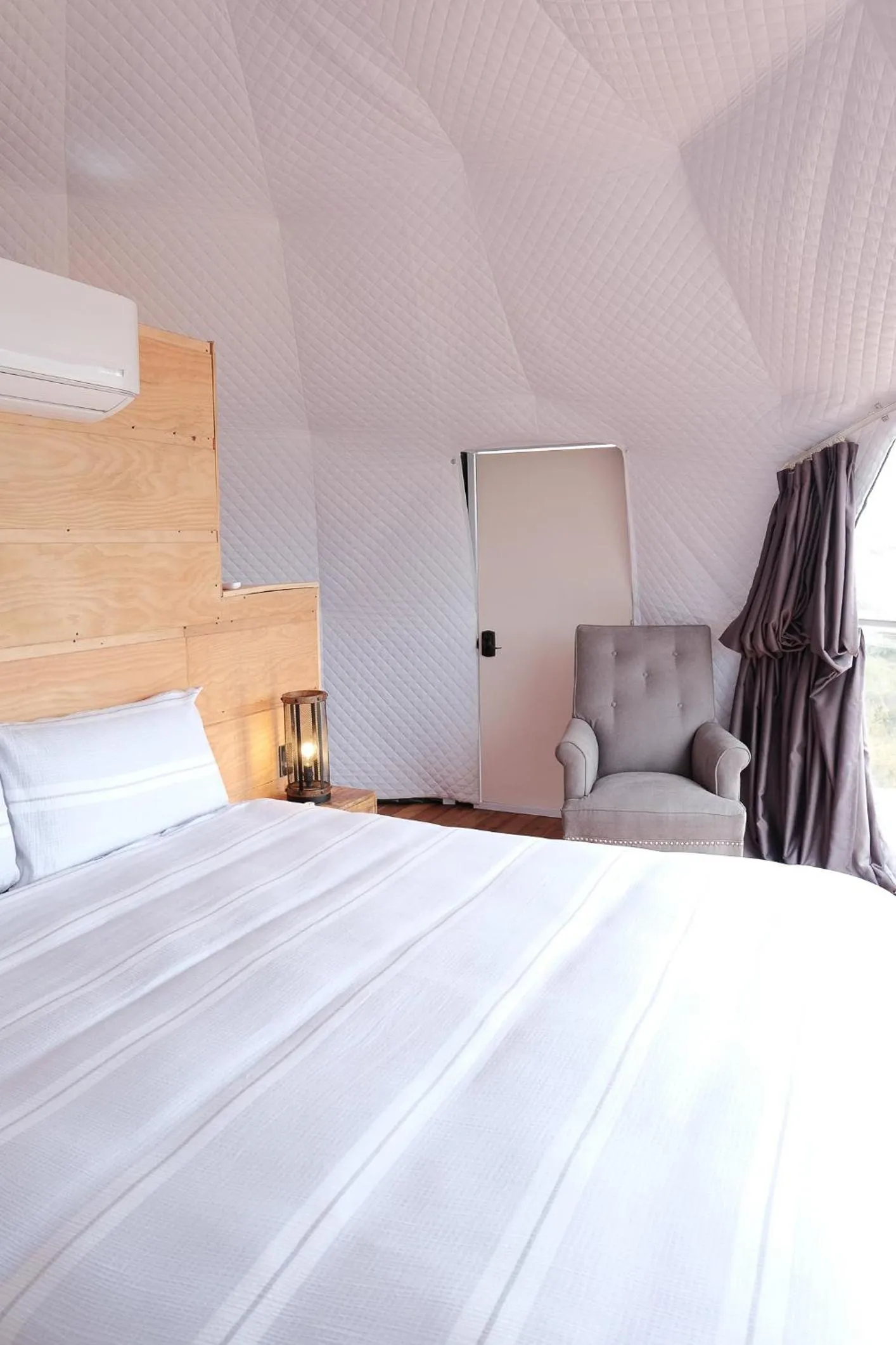 Bedroom, Bed in Casa Domo Glamping by BajaHomeStays