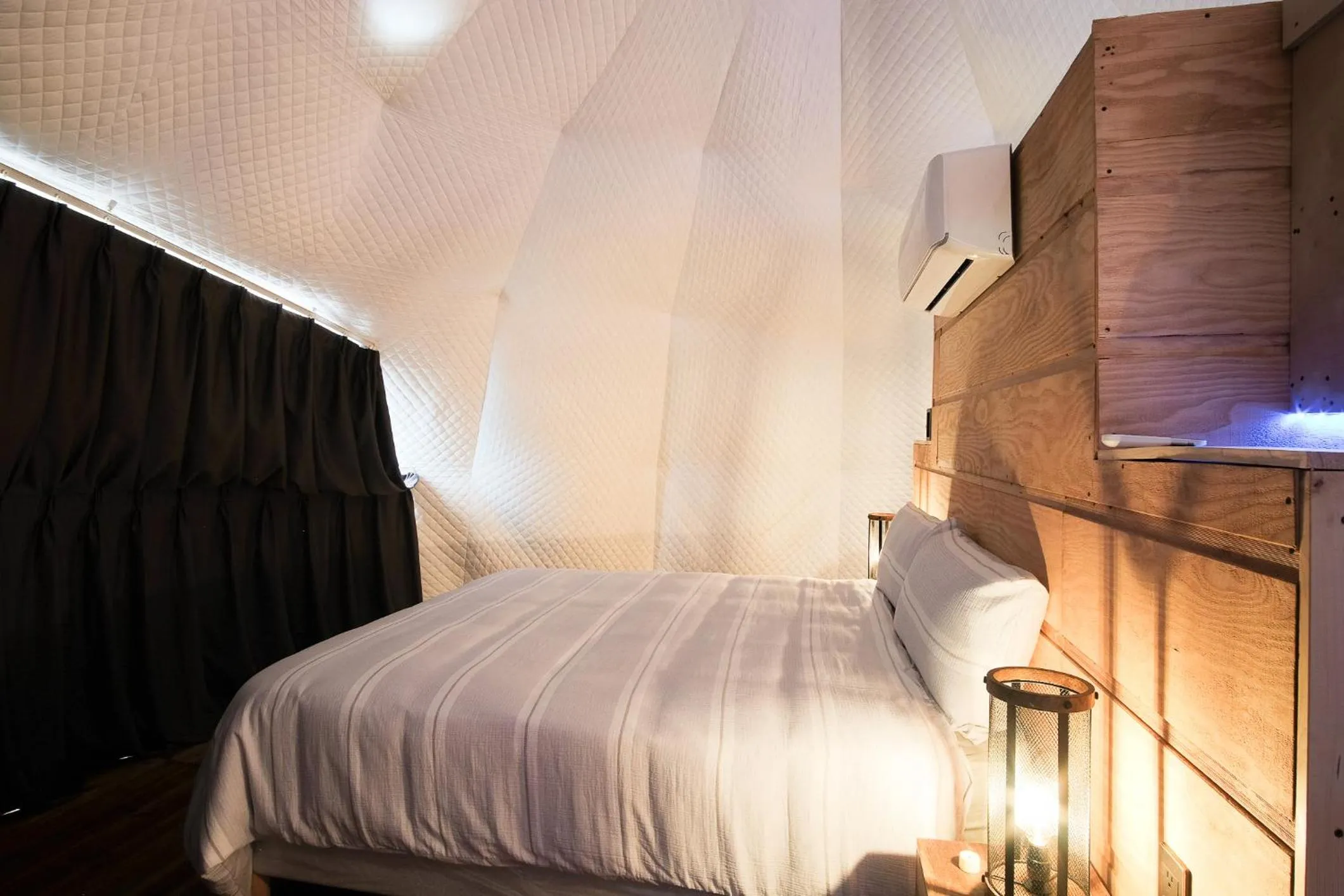 Bed in Casa Domo Glamping by BajaHomeStays