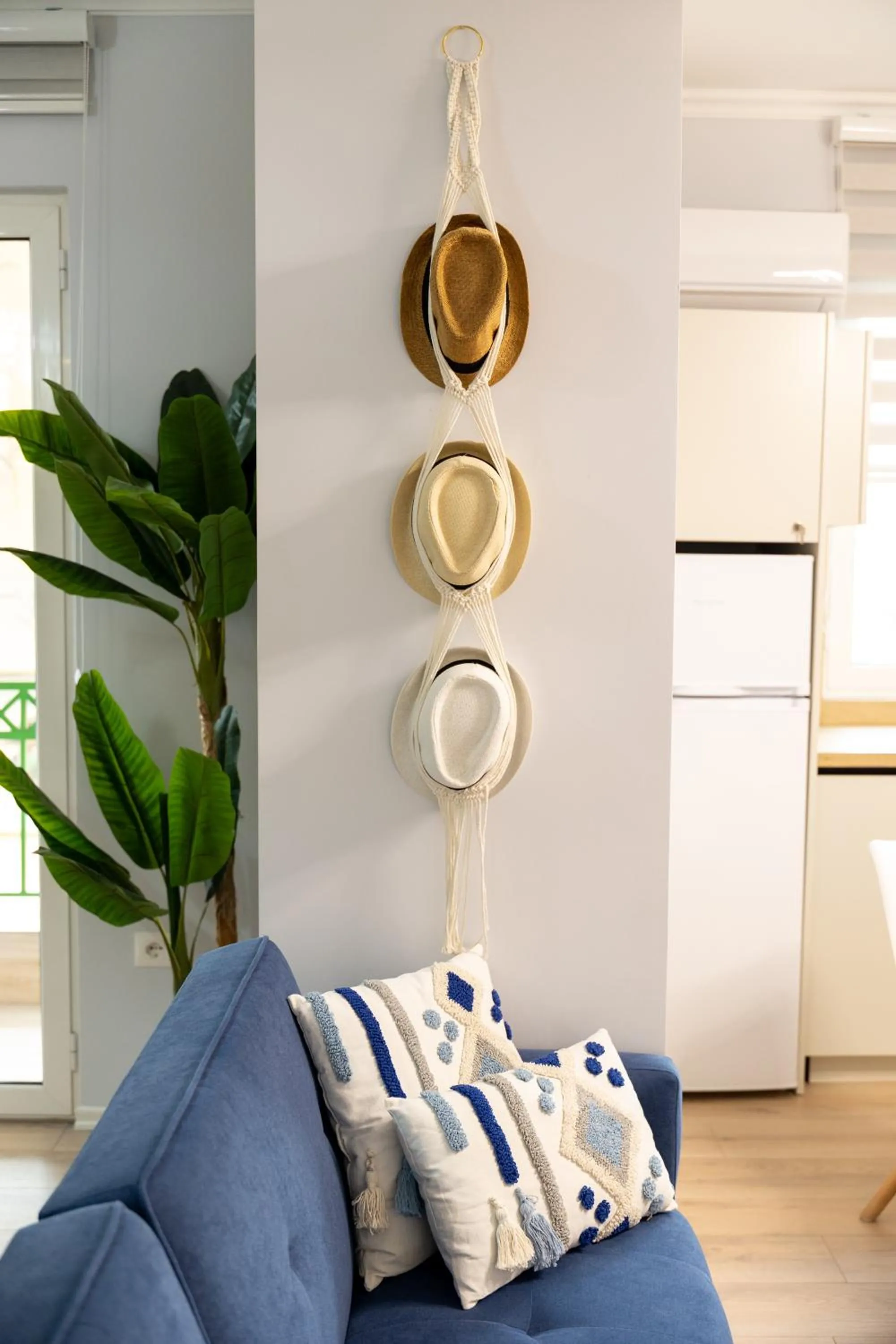 Decorative detail in Boho Central Apartment