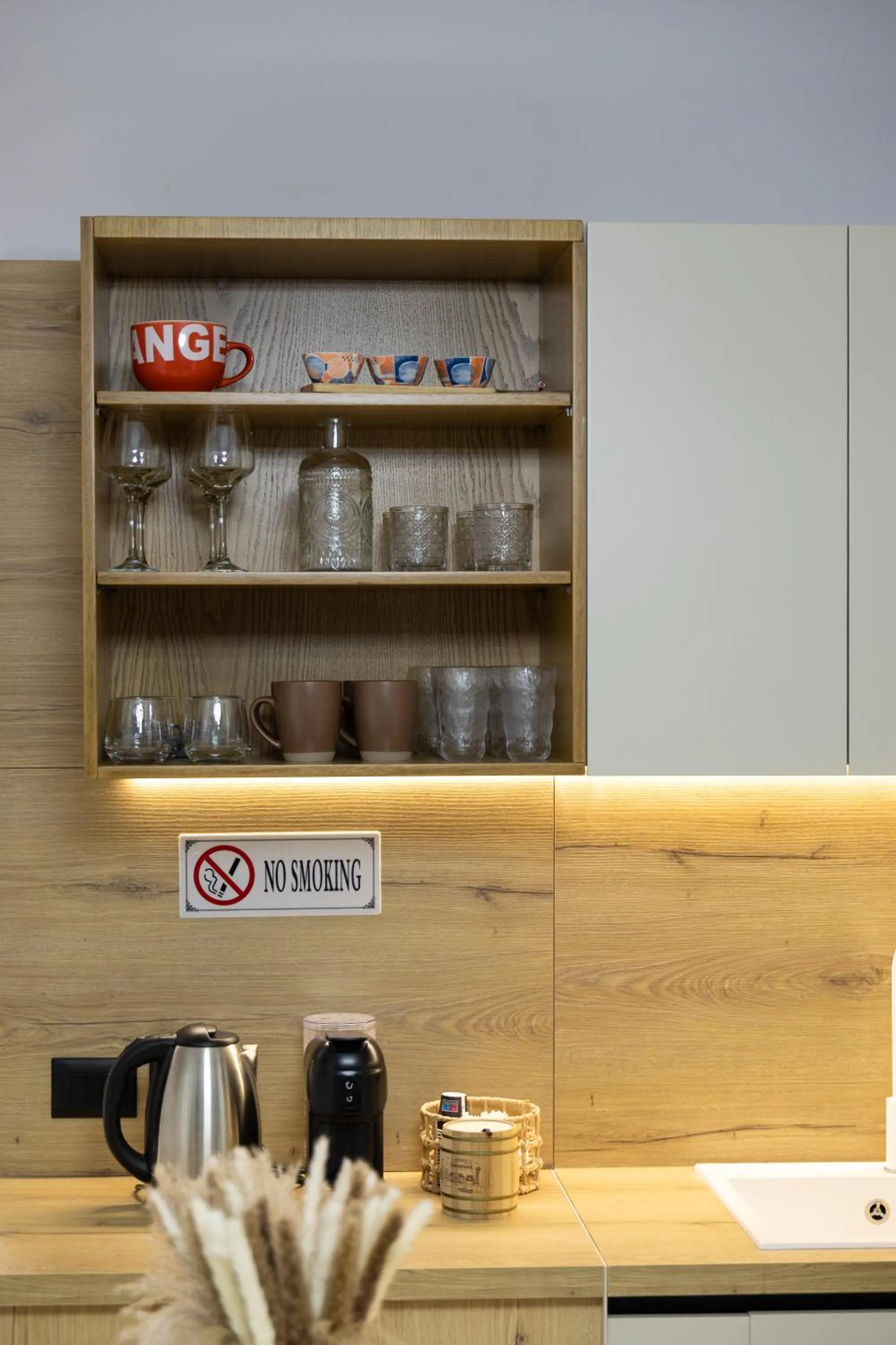 Kitchen or kitchenette in Boho Central Apartment