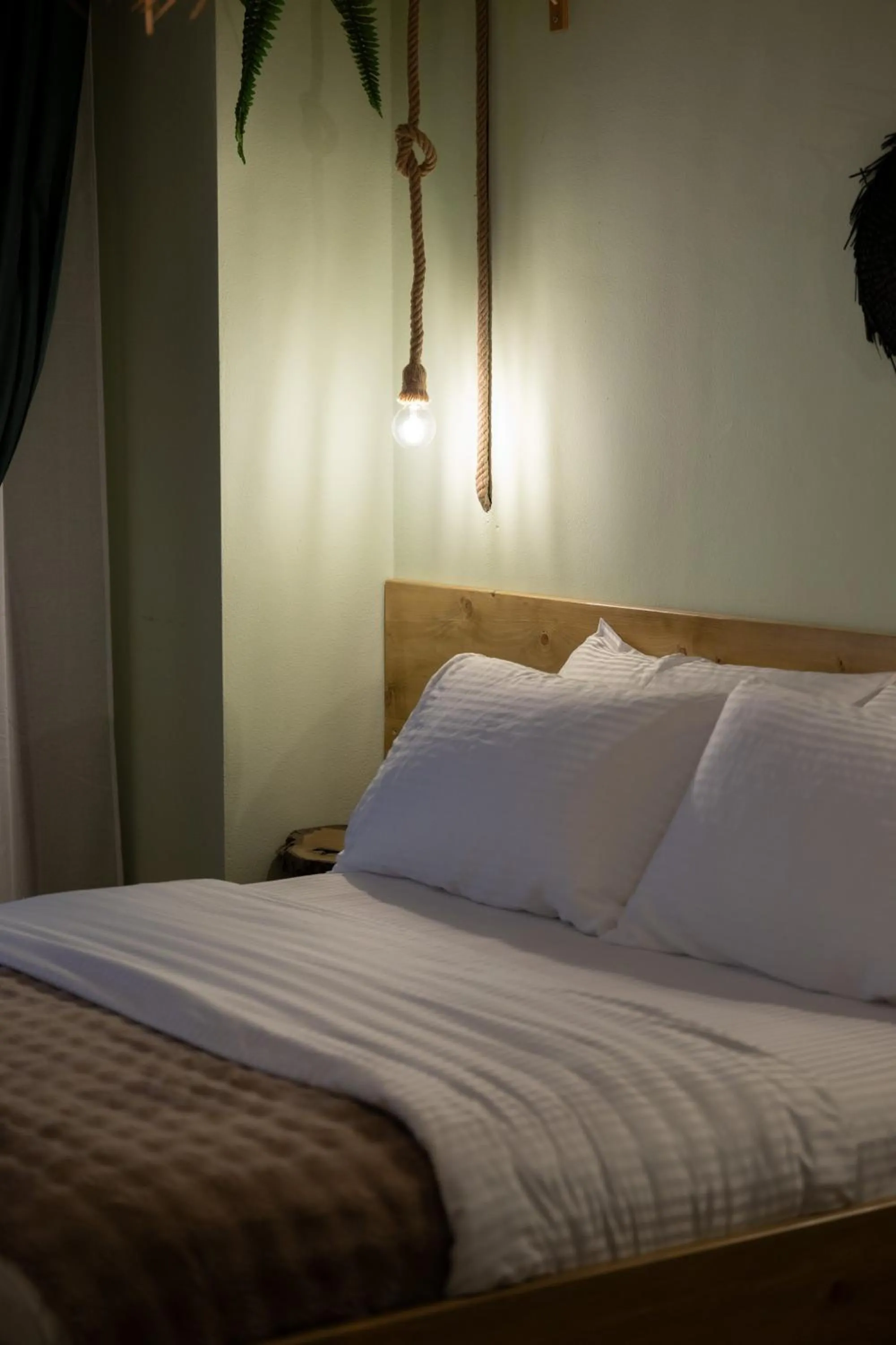 Bed in Boho Central Apartment