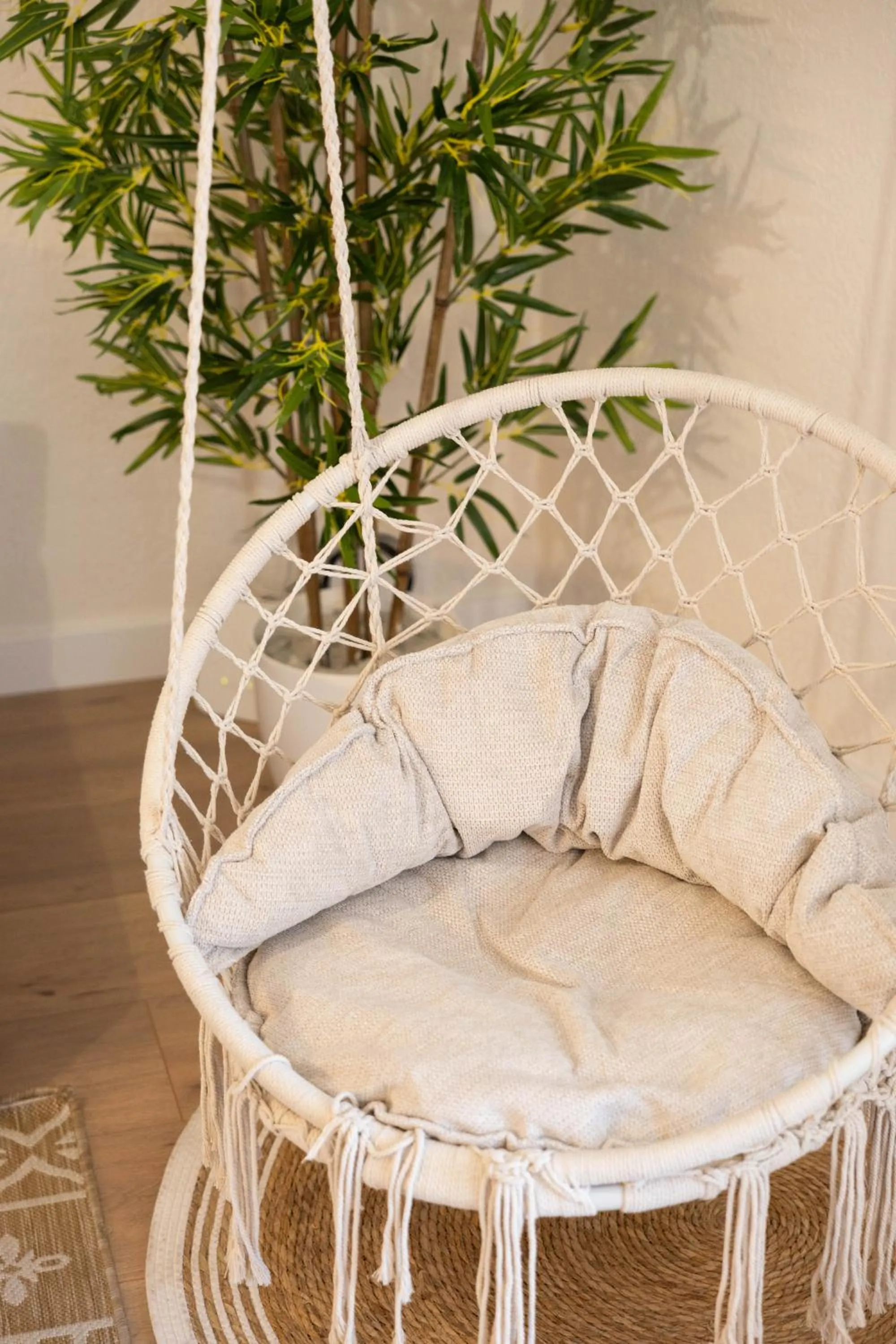 Living room in Boho Central Apartment