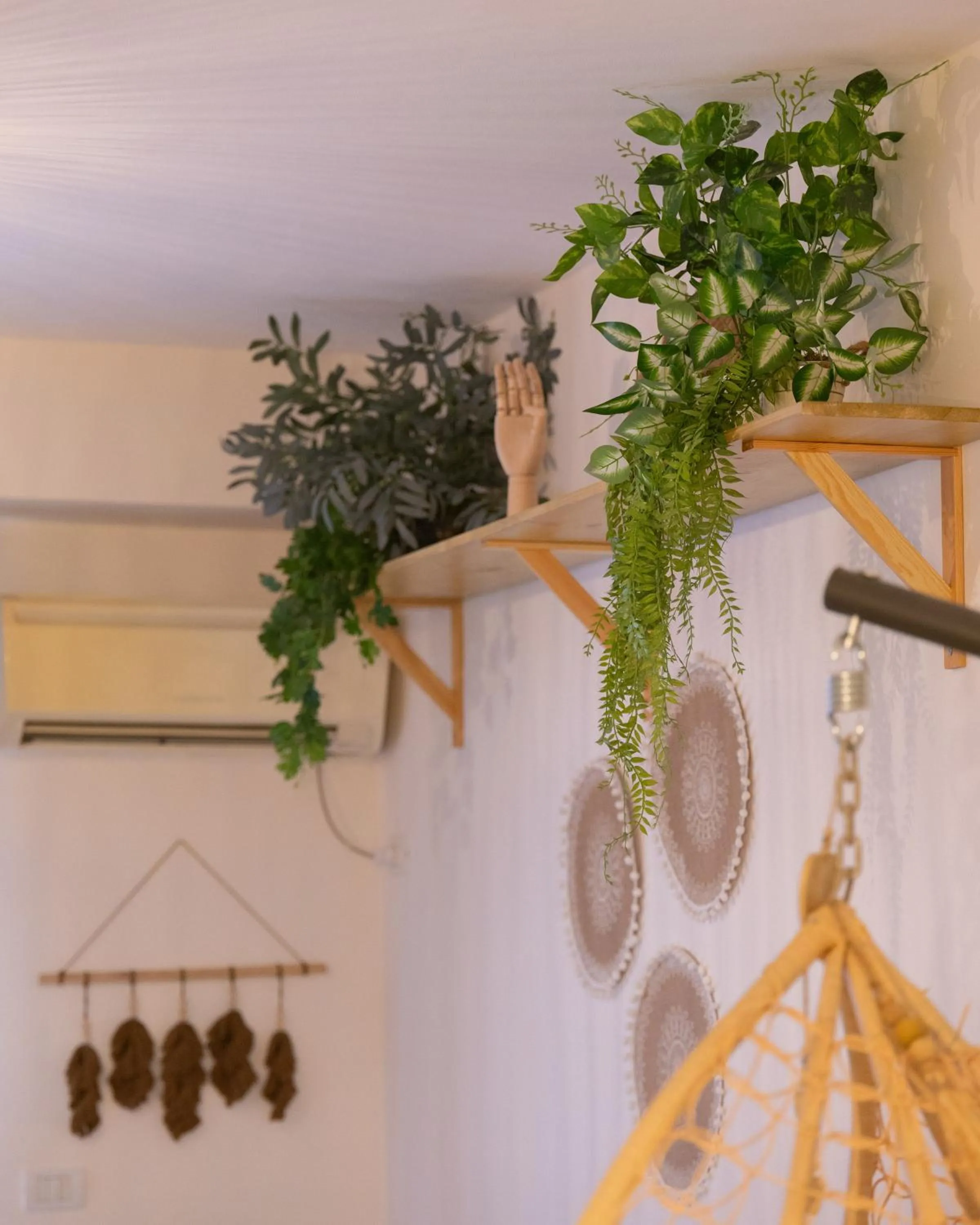 Decorative detail in Boho Central Apartment