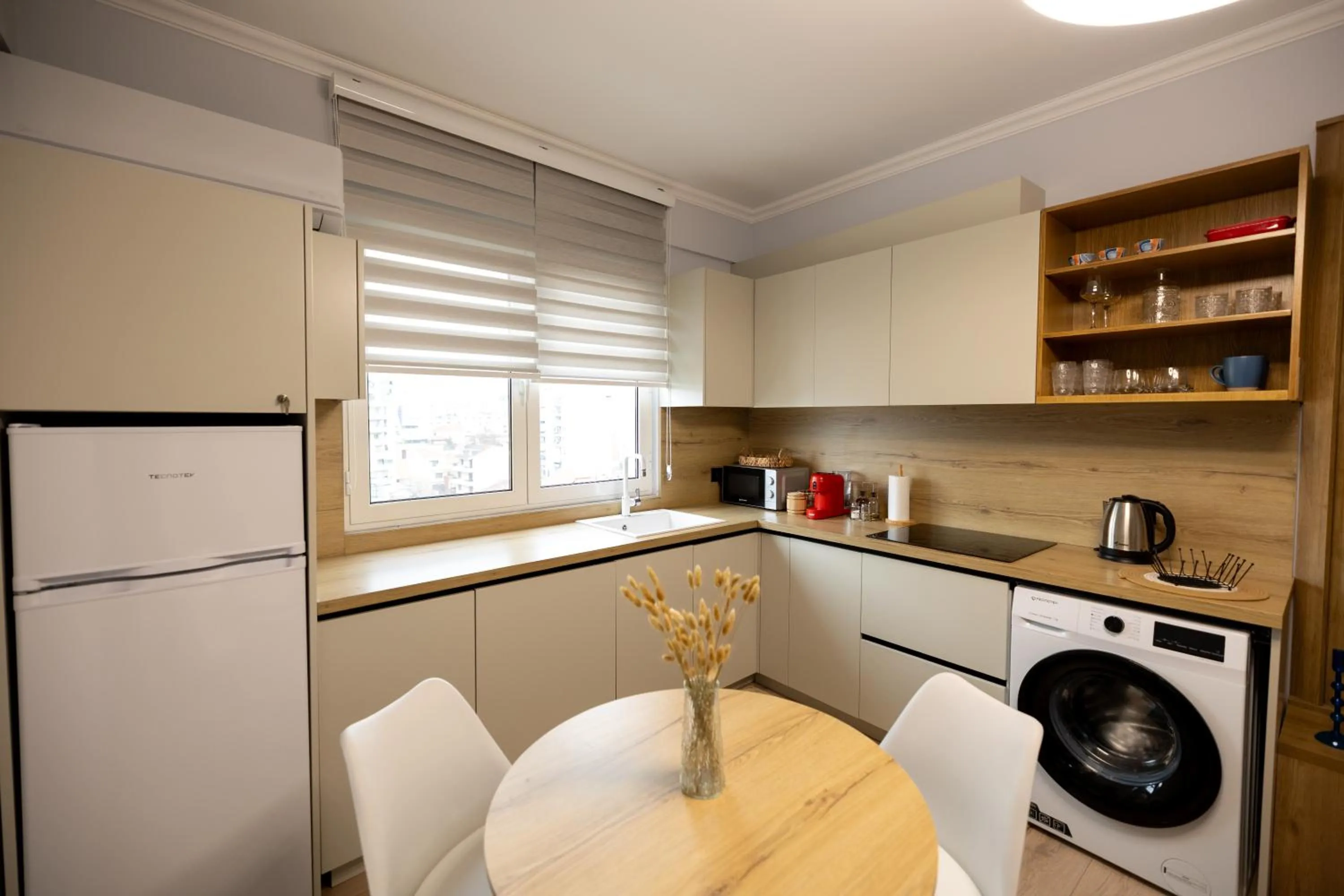 kitchen in Boho Central Apartment