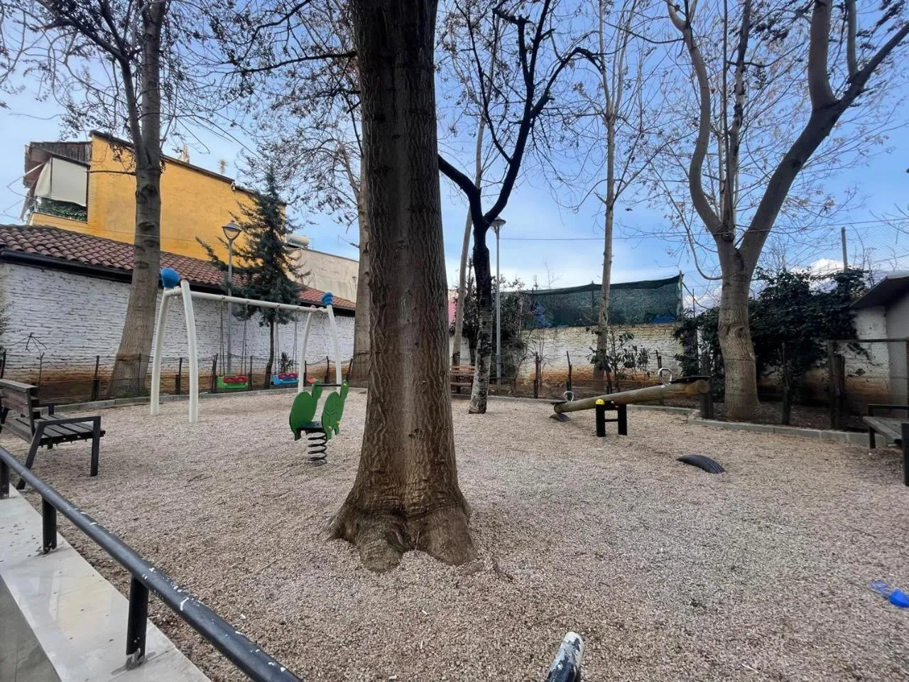 Children play ground in Boho Central Apartment