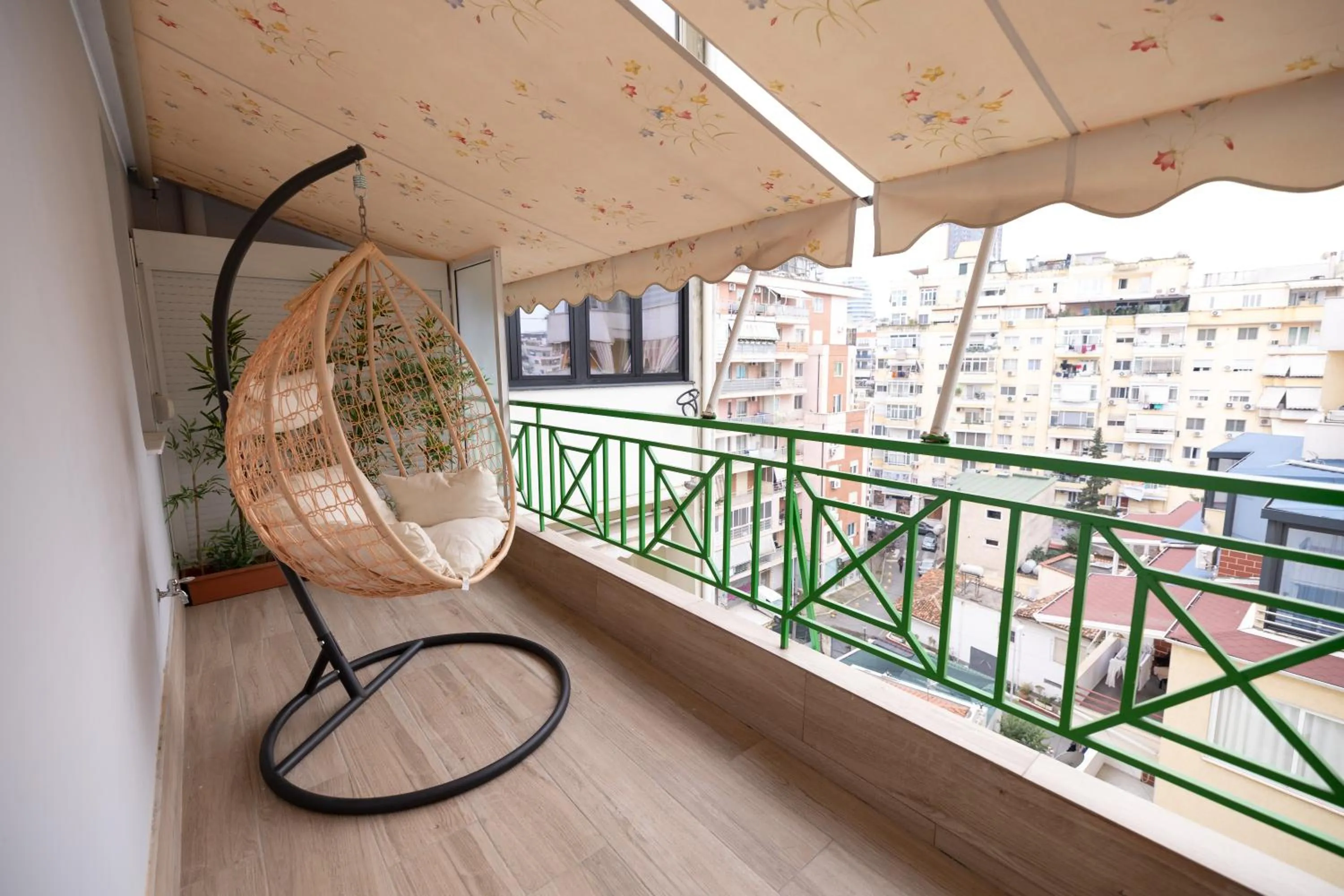 Balcony/Terrace in Boho Central Apartment