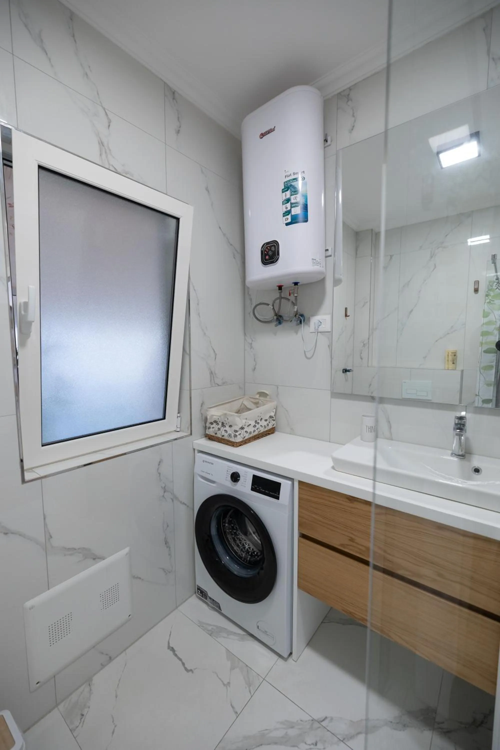 Bathroom in Boho Central Apartment