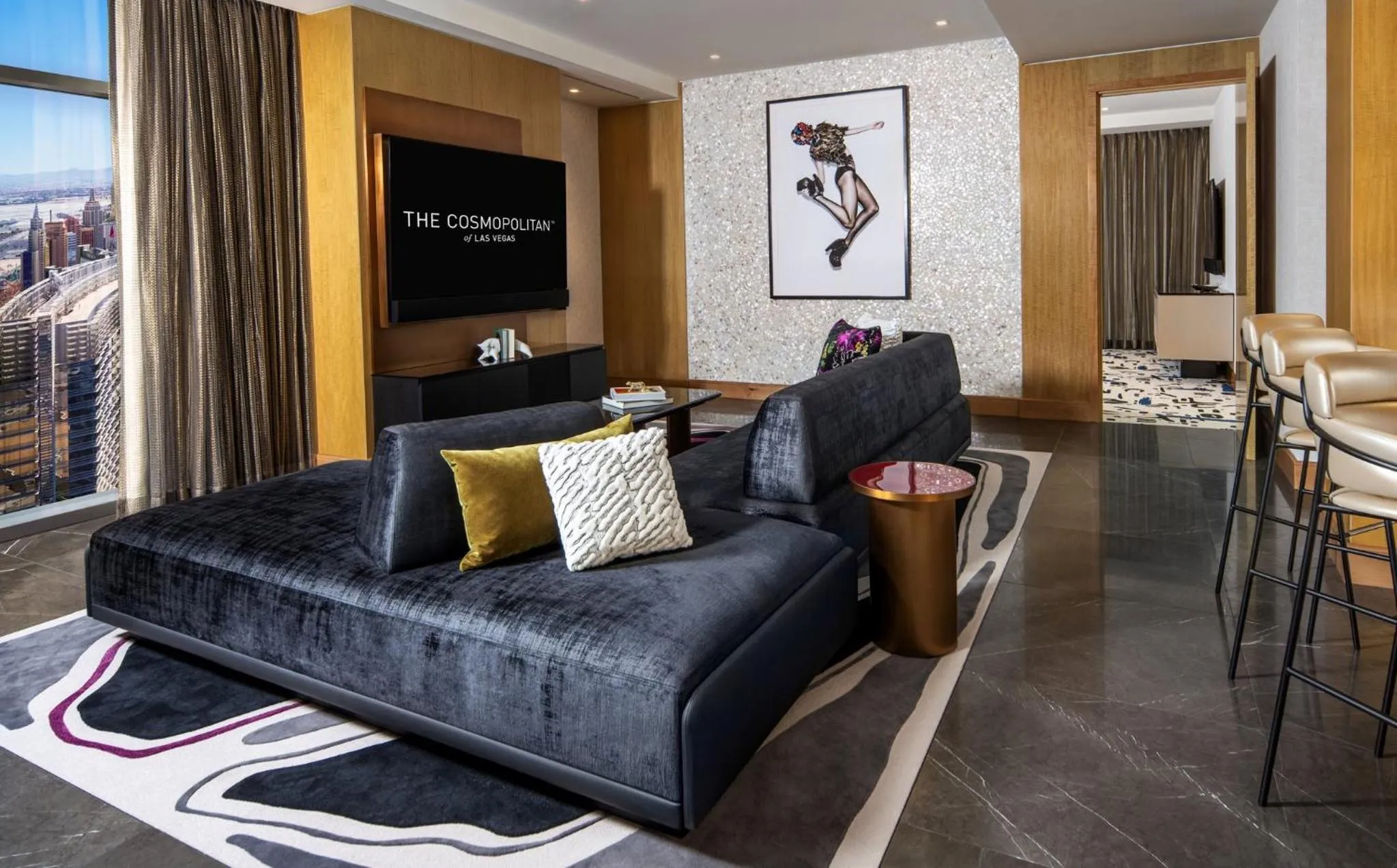 Photo of the whole room in The Cosmopolitan Of Las Vegas