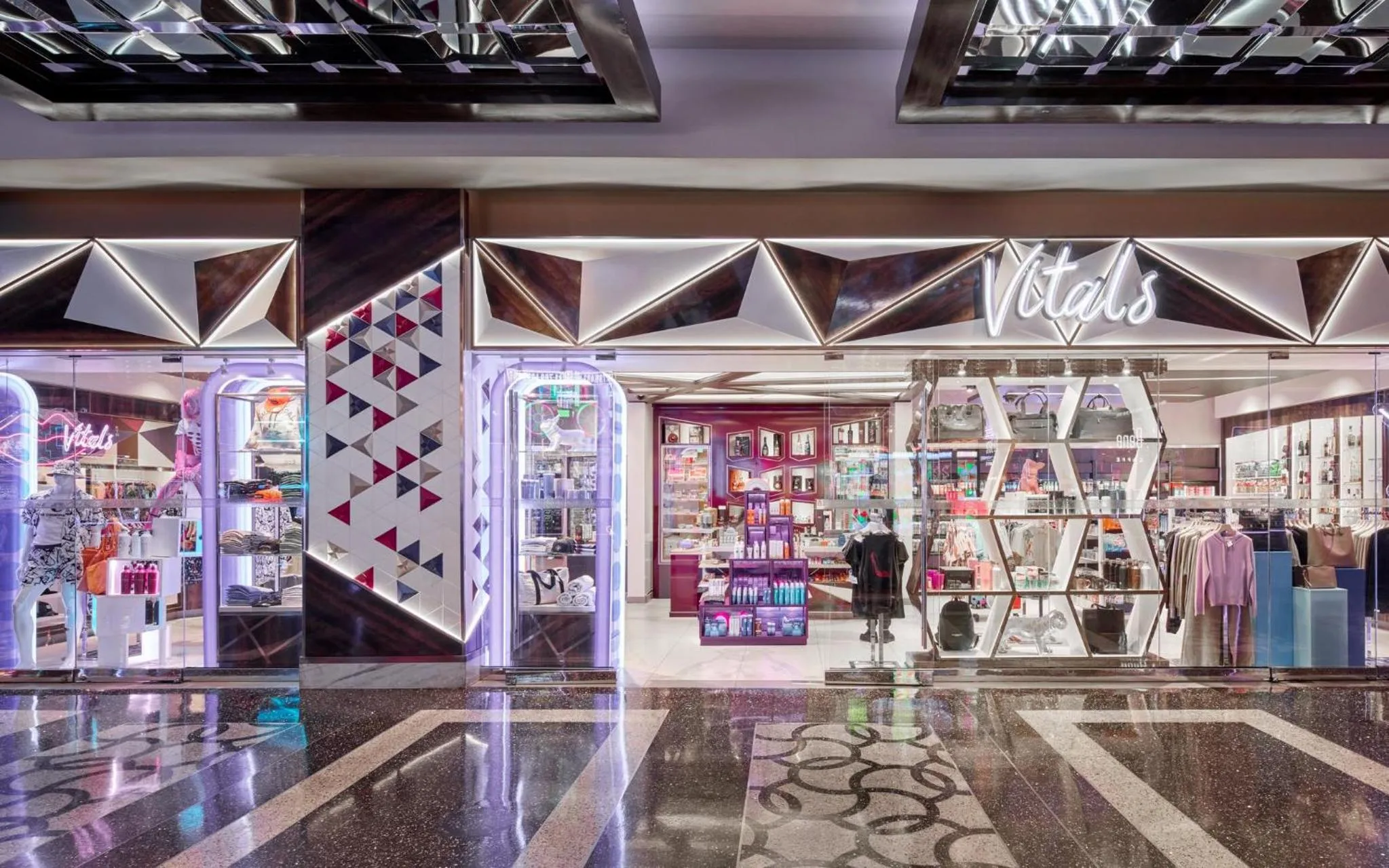 Shopping Area in The Cosmopolitan Of Las Vegas