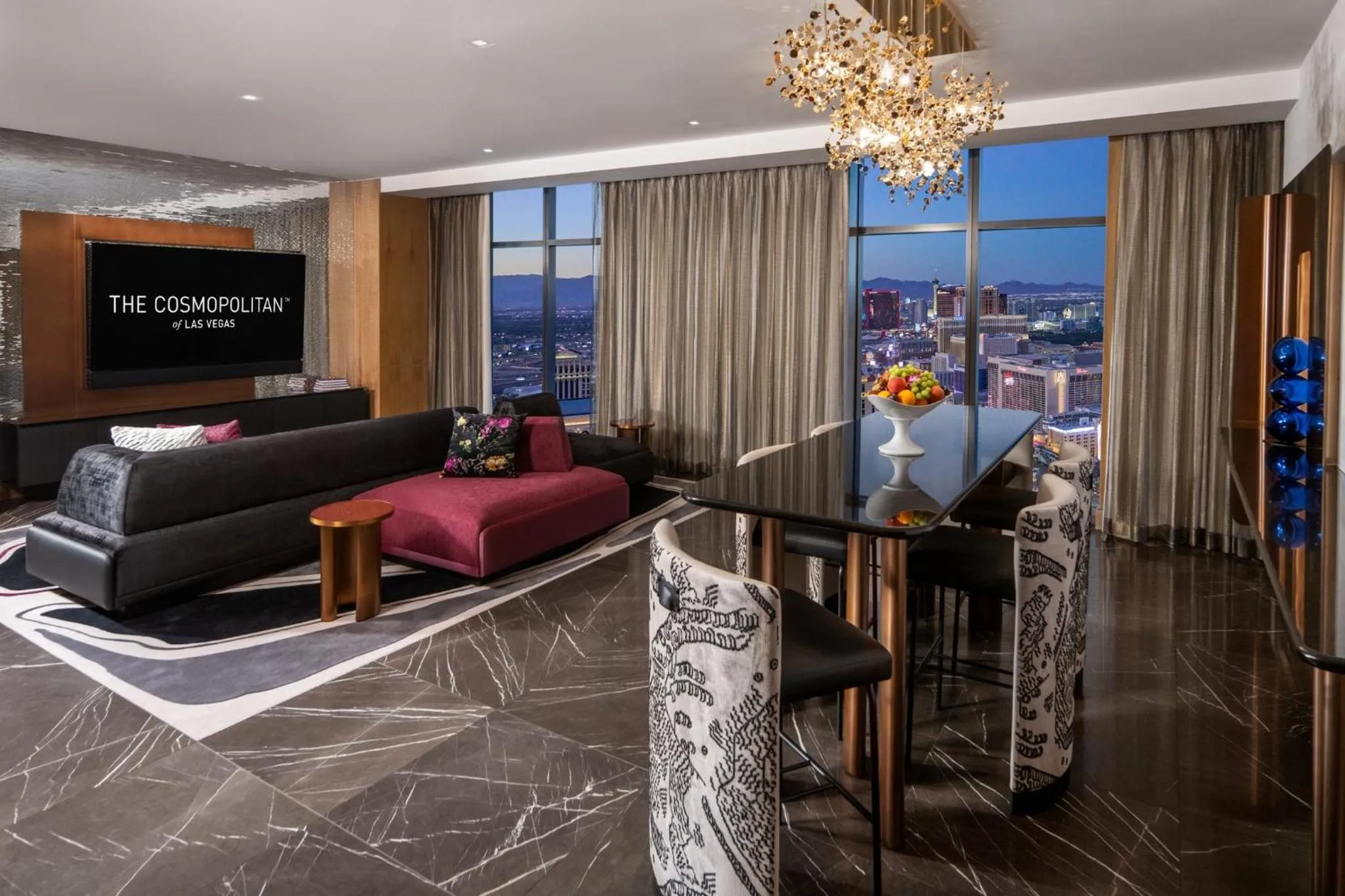 Photo of the whole room in The Cosmopolitan Of Las Vegas