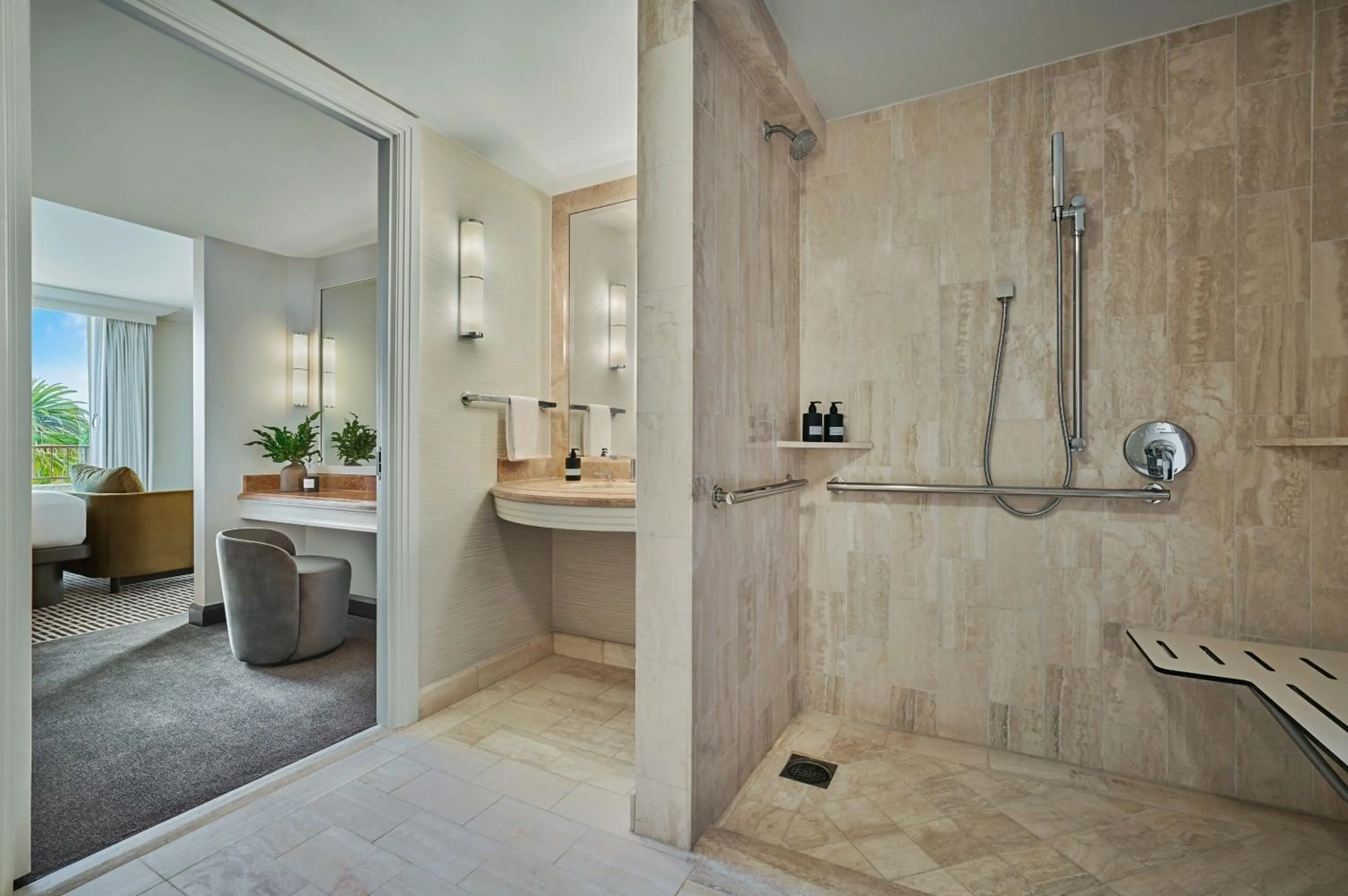 Bathroom in Pendry Newport Beach