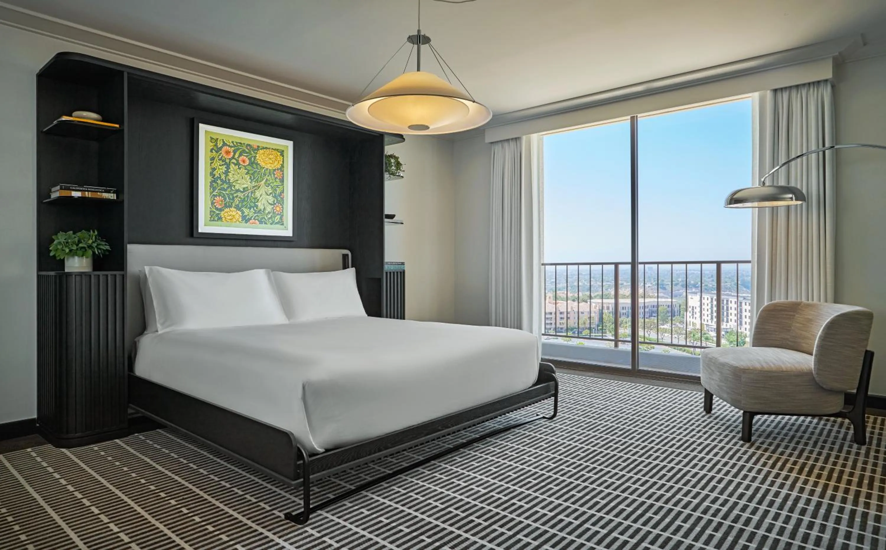 Bed in Pendry Newport Beach
