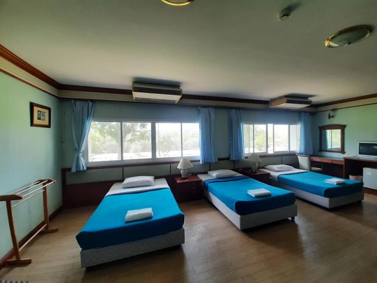 Bedroom, Bed in สถานตากอากาศบางปู สมุทปราการ Bang Pu Recreation Center Samut Prakan