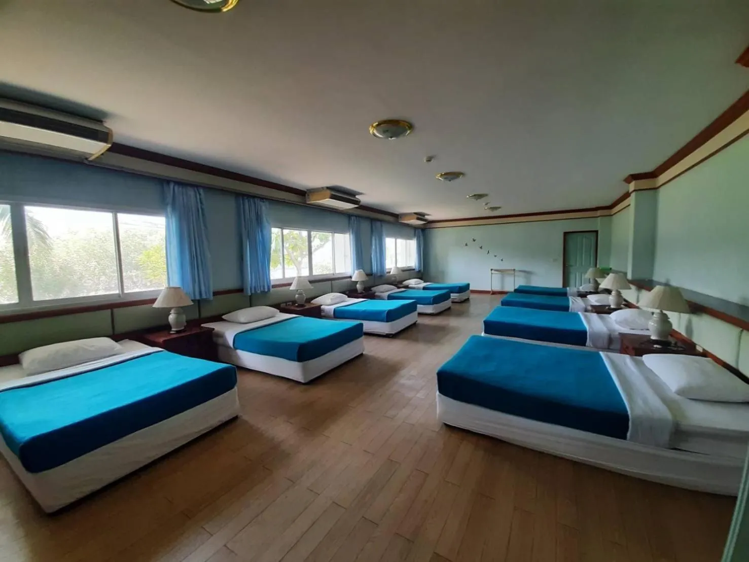 Bed in สถานตากอากาศบางปู สมุทปราการ Bang Pu Recreation Center Samut Prakan