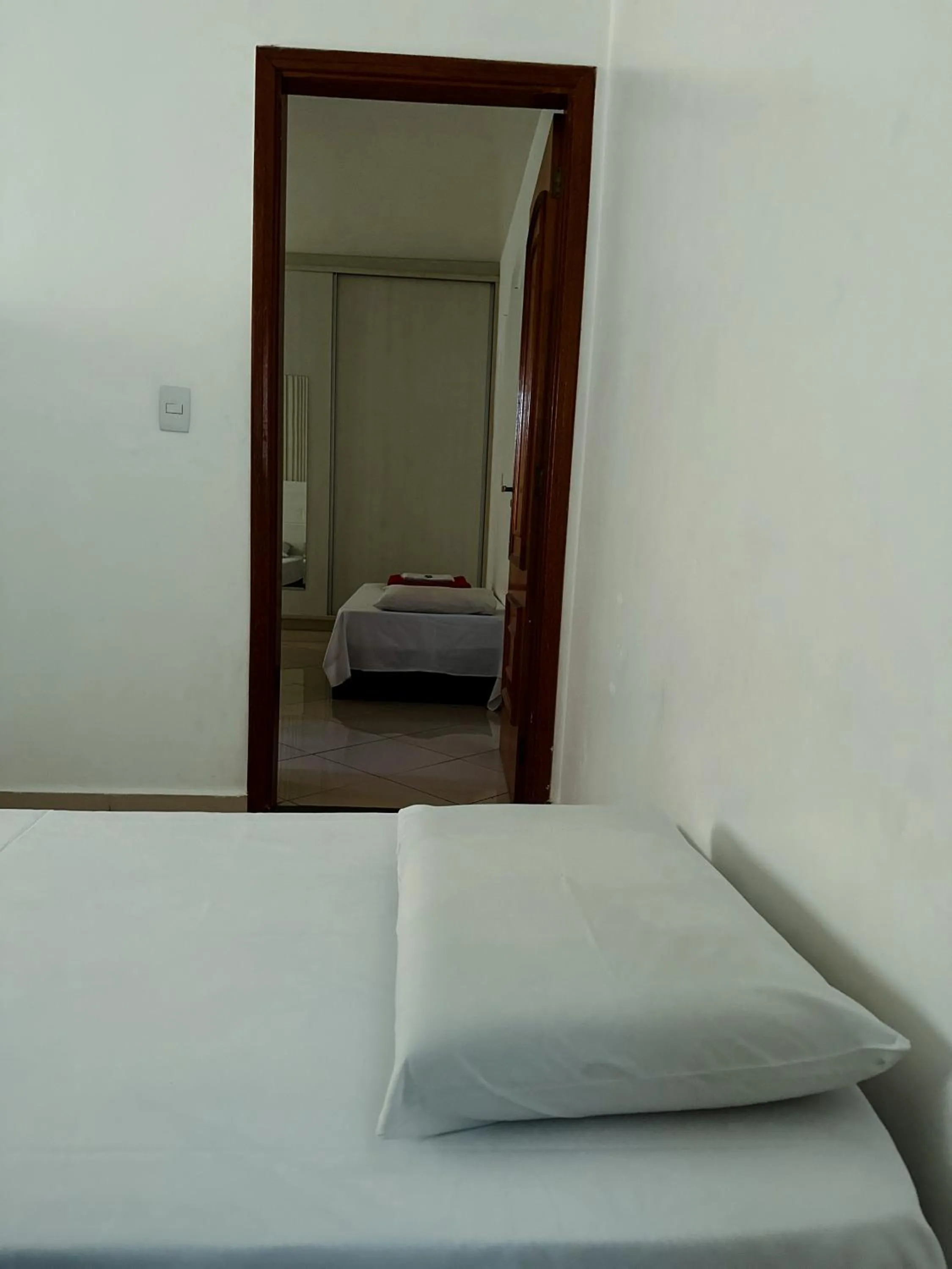 Bed in Hotel Anápolis