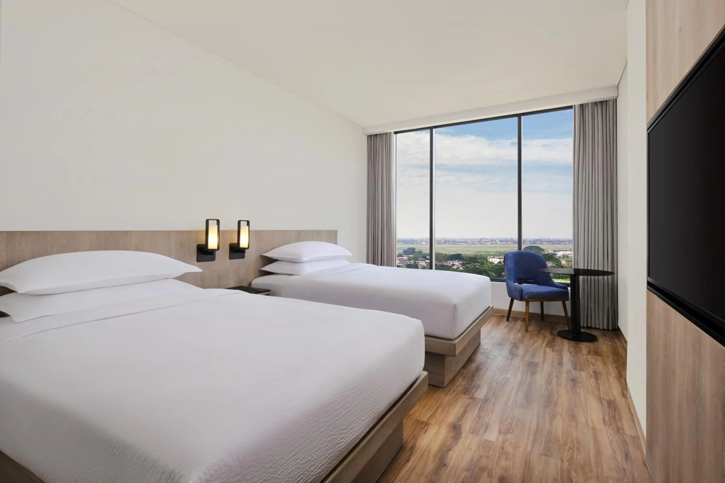 Bedroom, Bed in Fairfield by Marriott Jakarta Soekarno-Hatta Airport