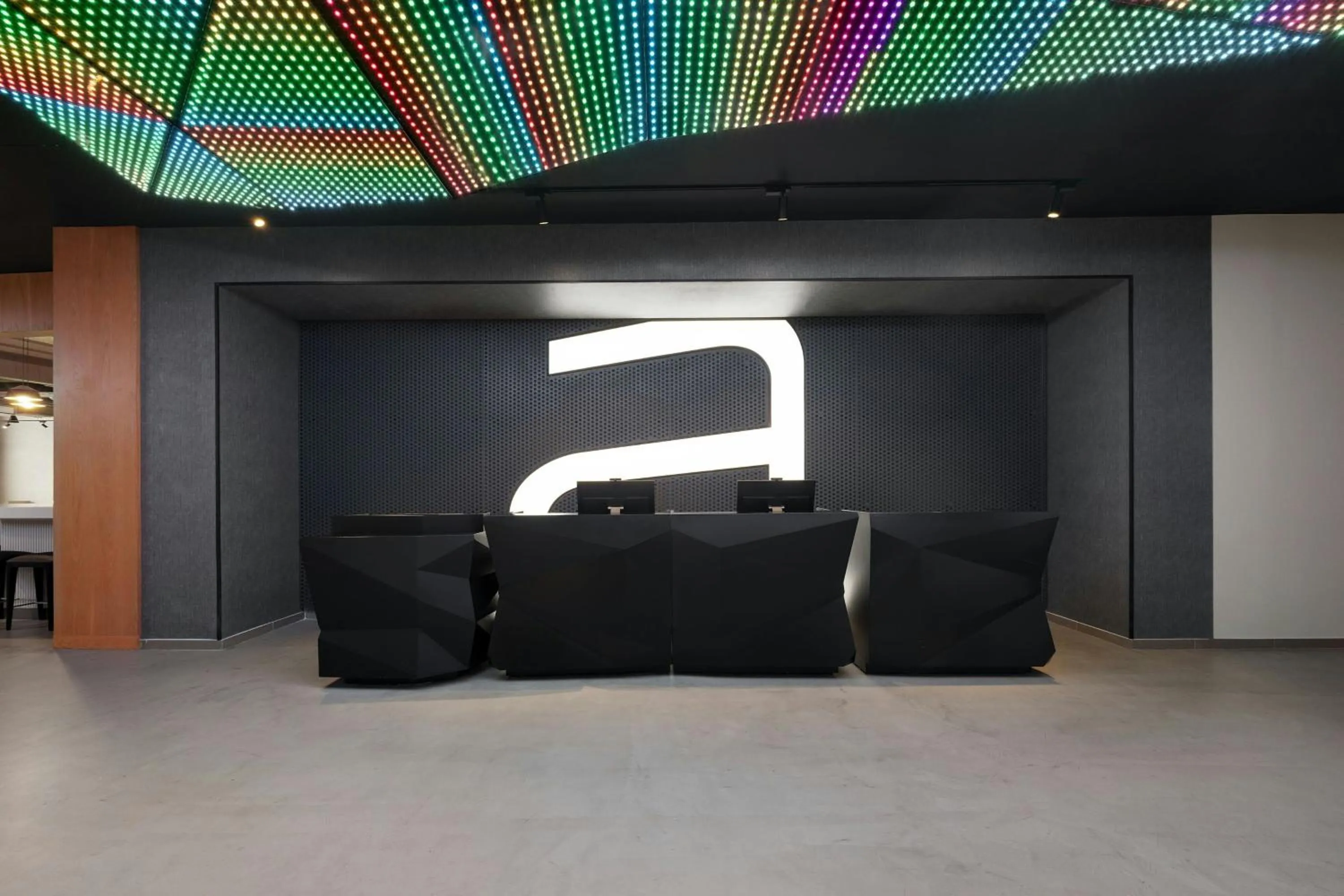 Lobby or reception in Aloft Santo Domingo Piantini