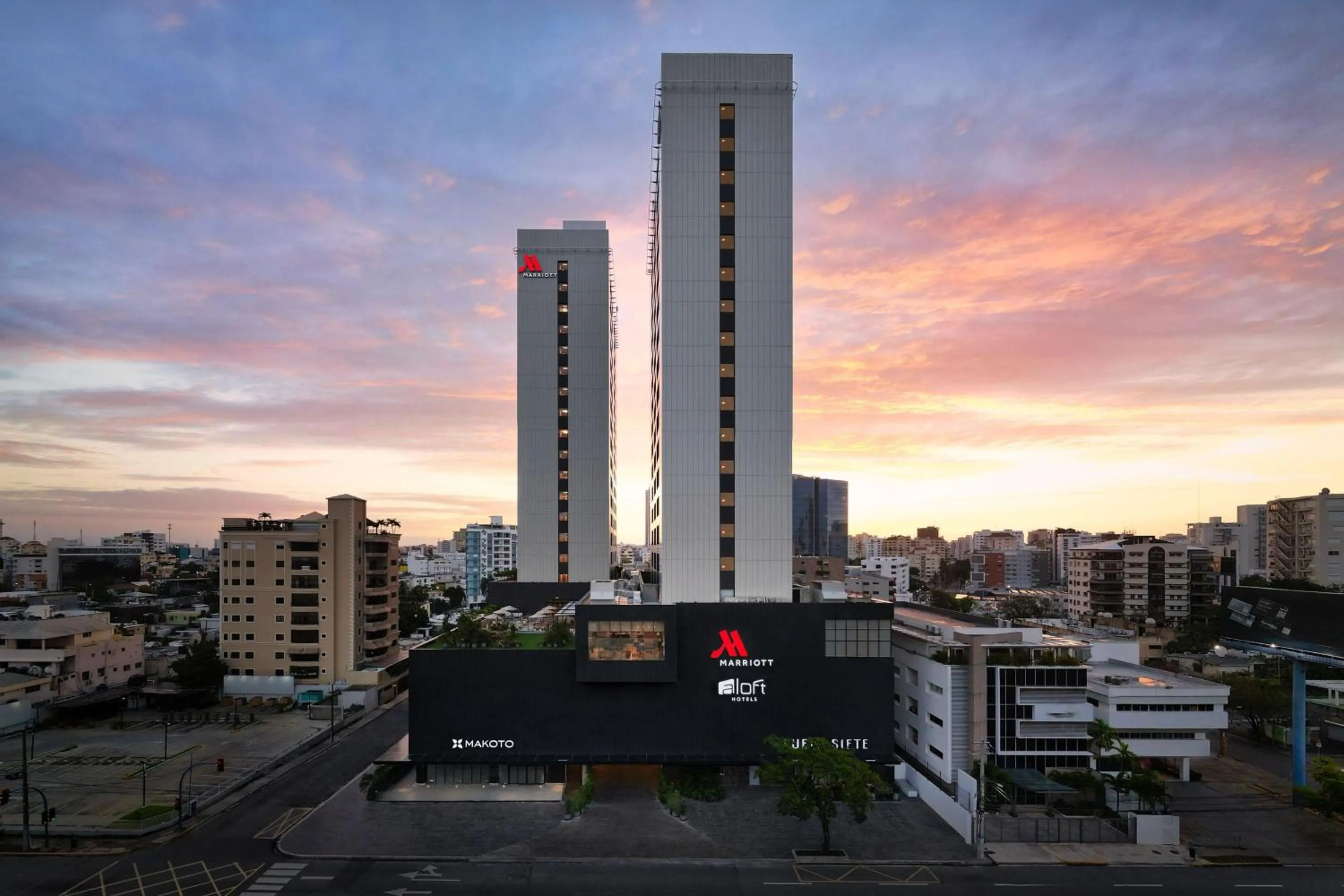 Property building in Santo Domingo Marriott Hotel Piantini