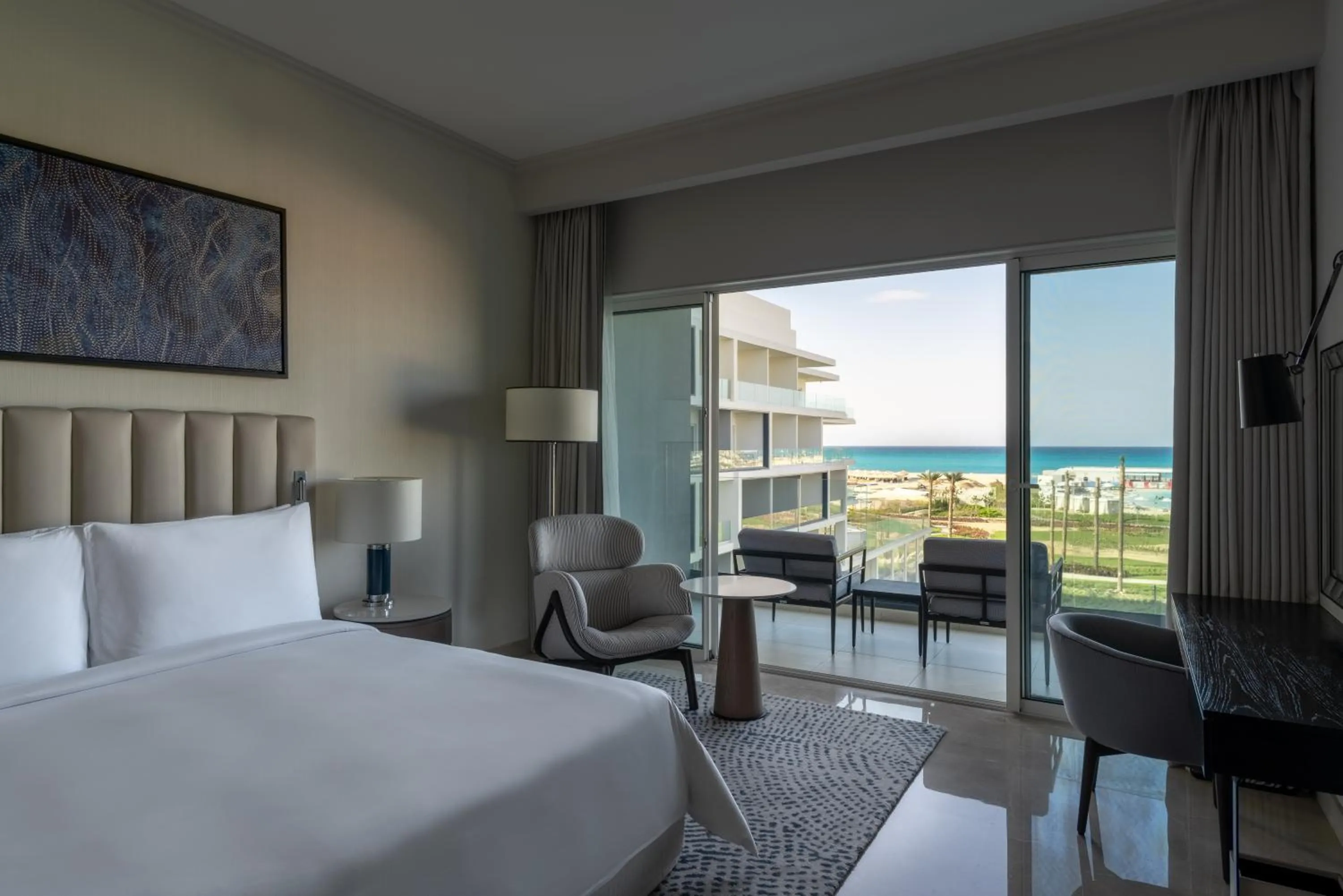 Bedroom, Bed in Address Beach Resort Marassi