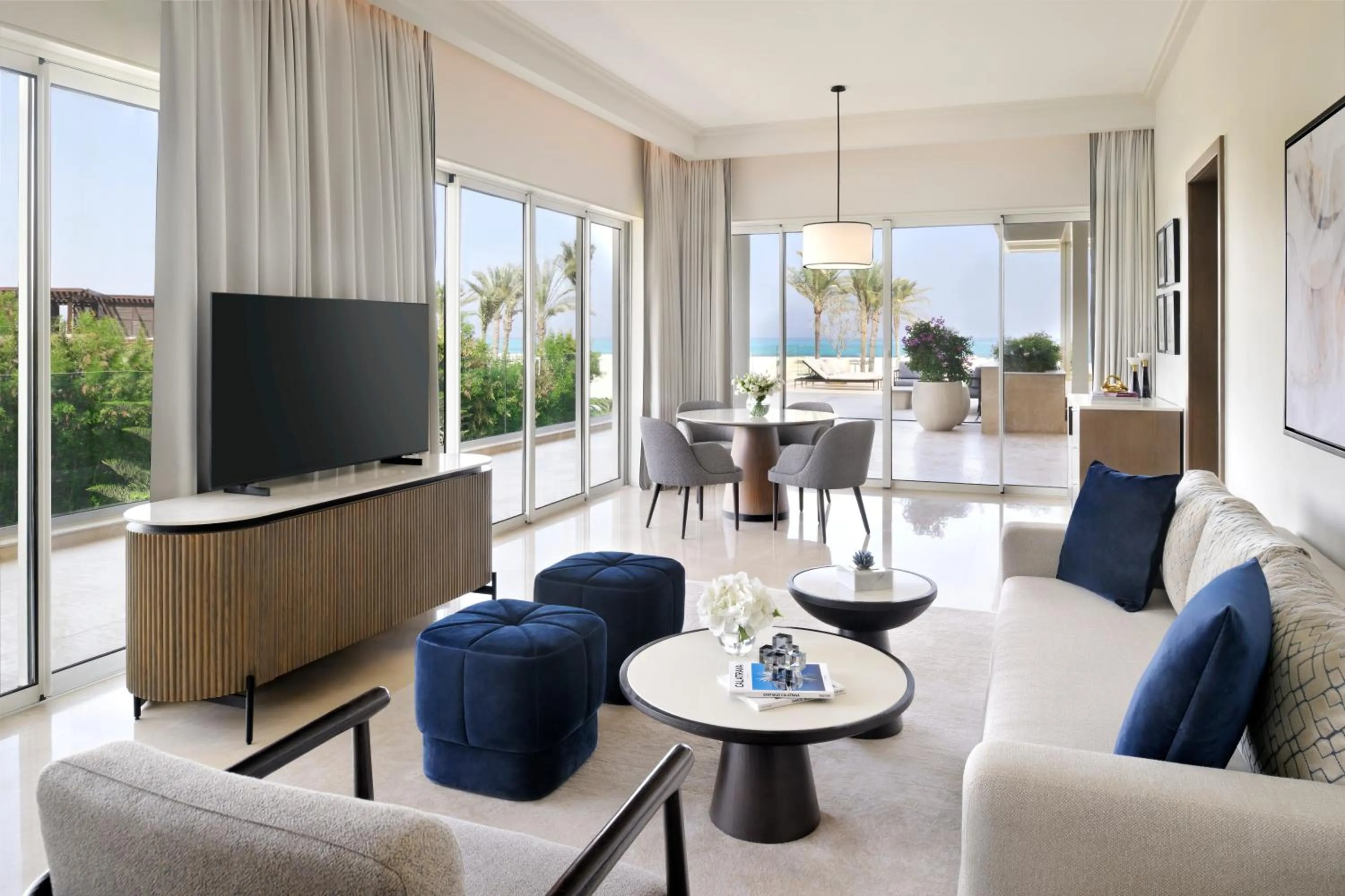 Living room in Address Beach Resort Marassi