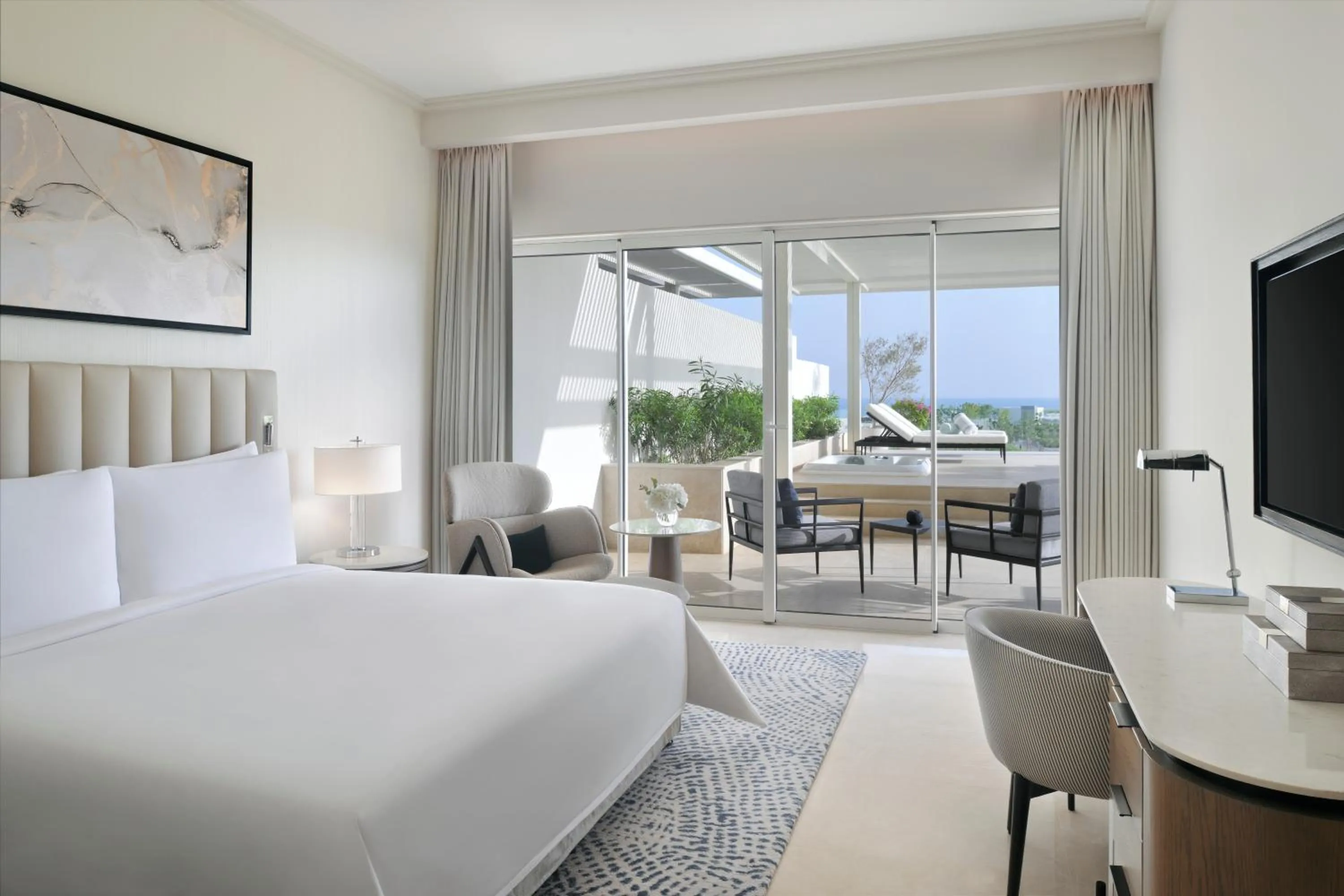 Bedroom, Bed in Address Beach Resort Marassi