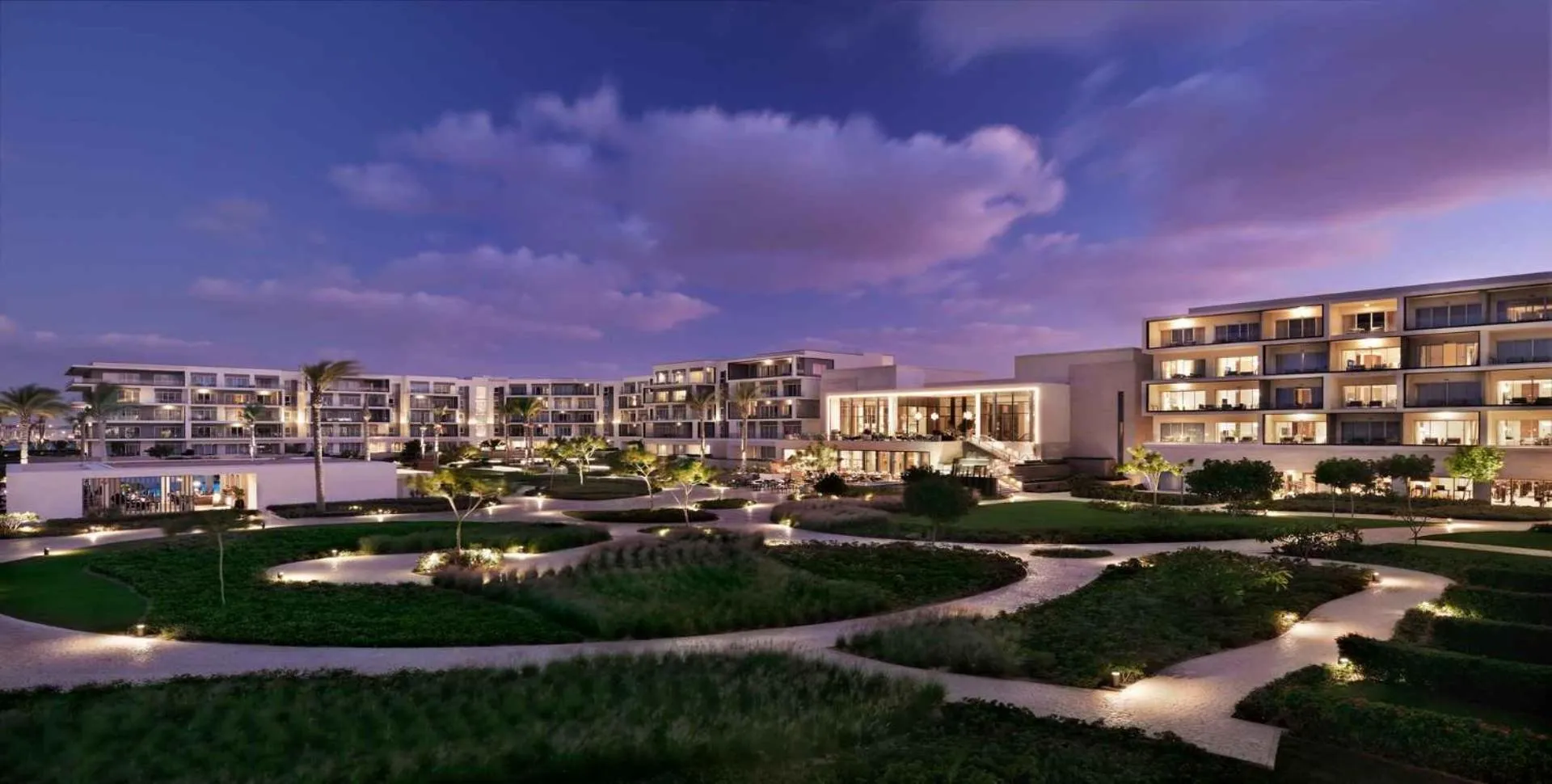 Property building in Address Beach Resort Marassi