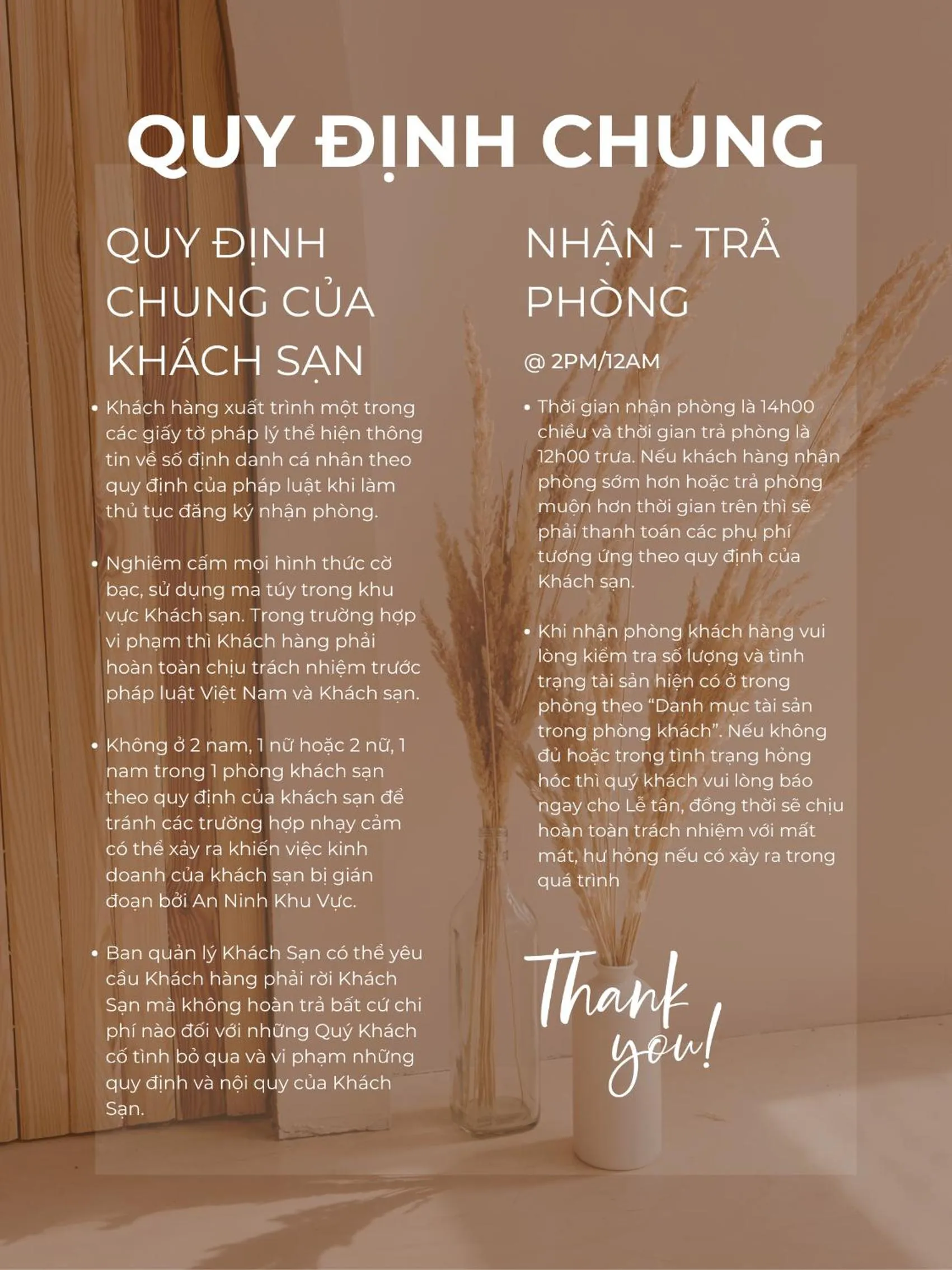 Text overlay in Quang Chung Hotel Le Van Thiem
