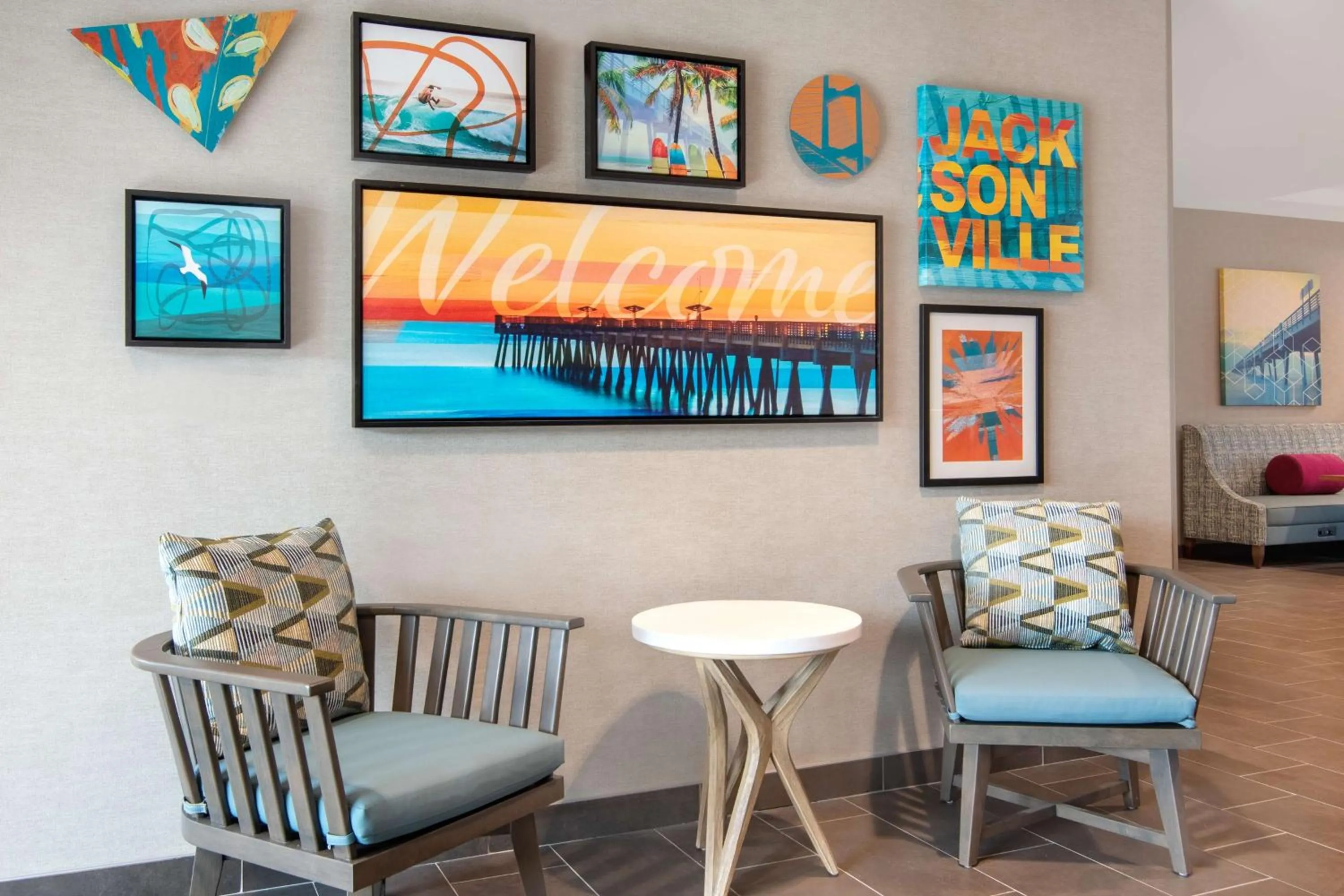 Lobby or reception in Home2 Suites By Hilton Jacksonville Downtown