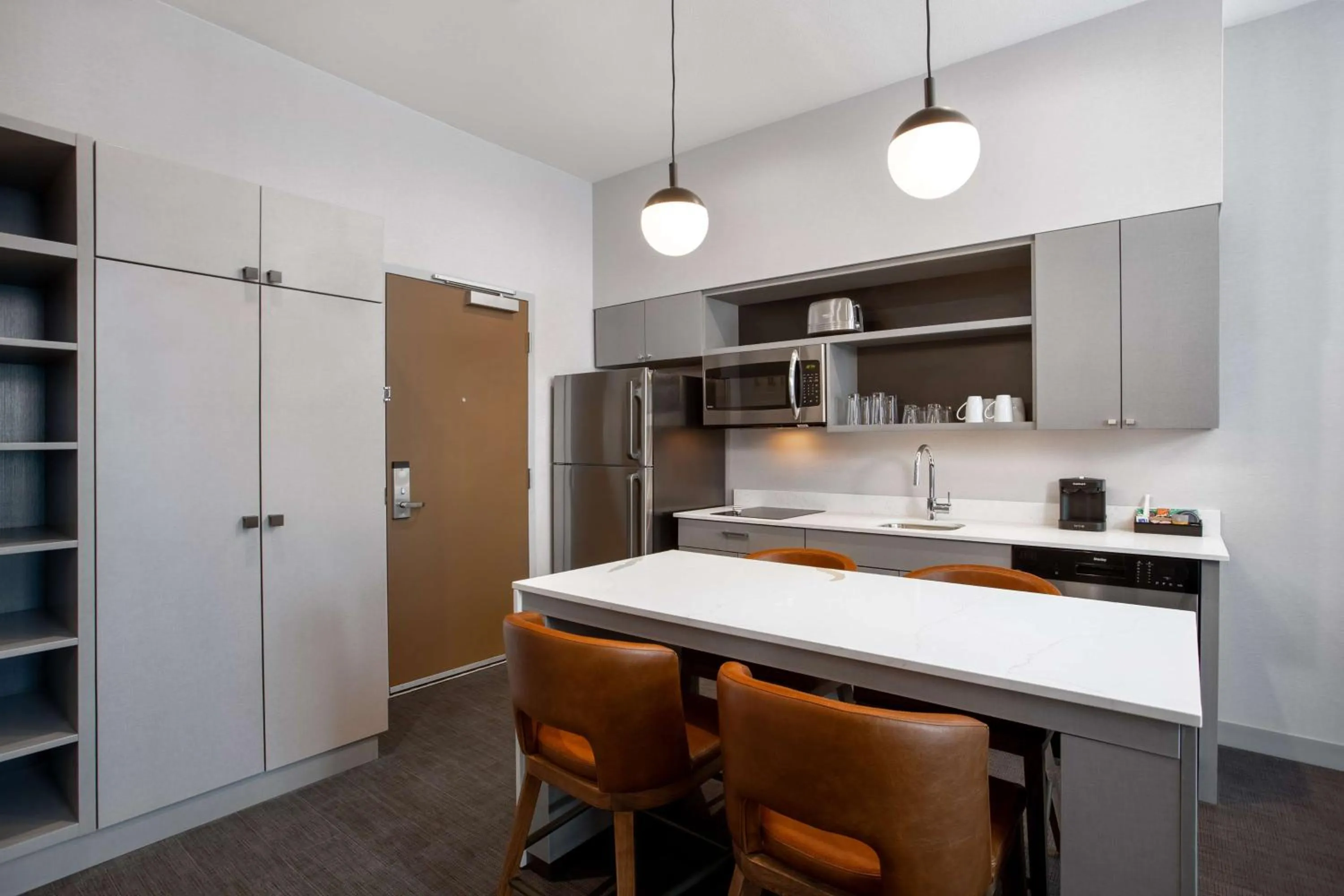 Kitchen or kitchenette in Homewood Suites By Hilton Missoula