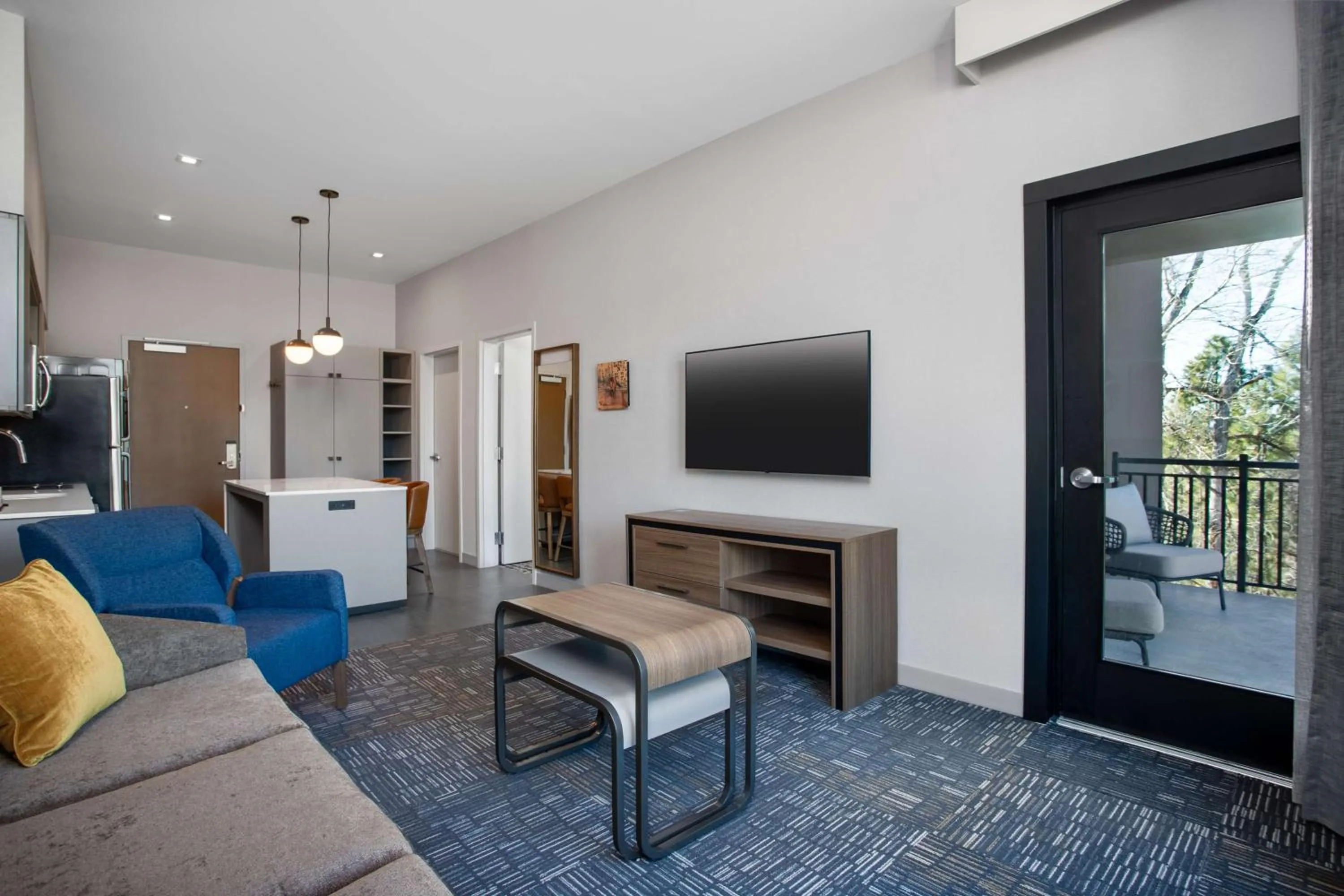 Living room in Homewood Suites By Hilton Missoula