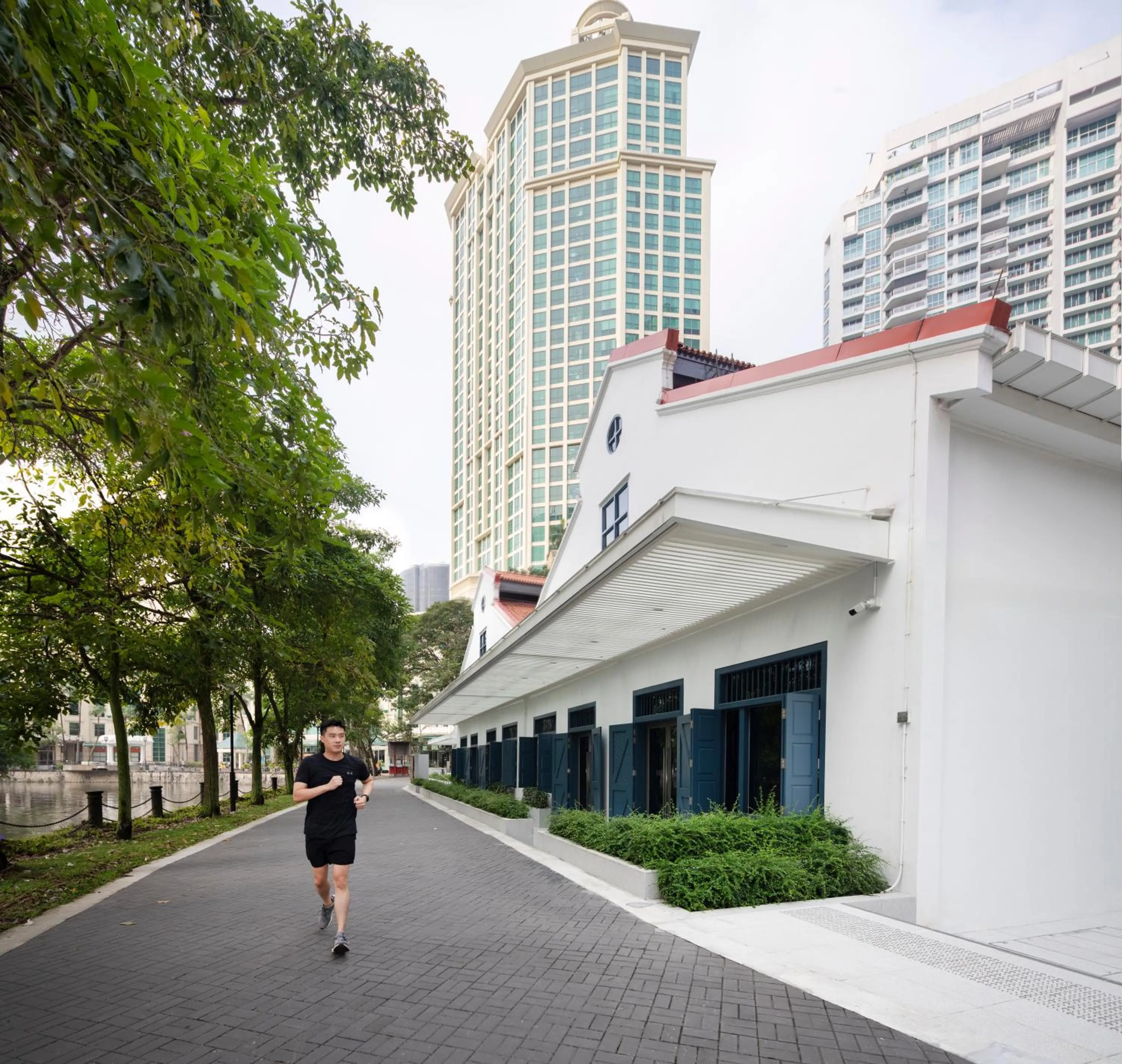 Property building in Fraser Residence River Promenade, Singapore