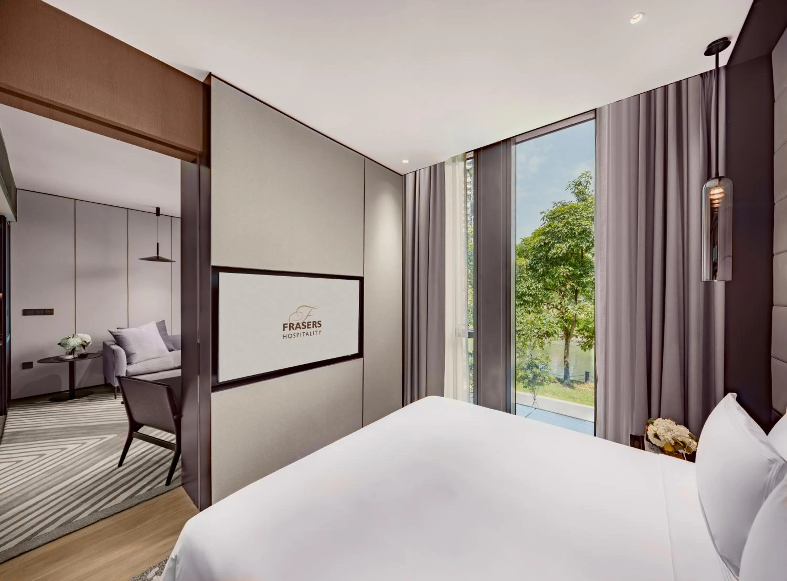 Bed in Fraser Residence River Promenade, Singapore