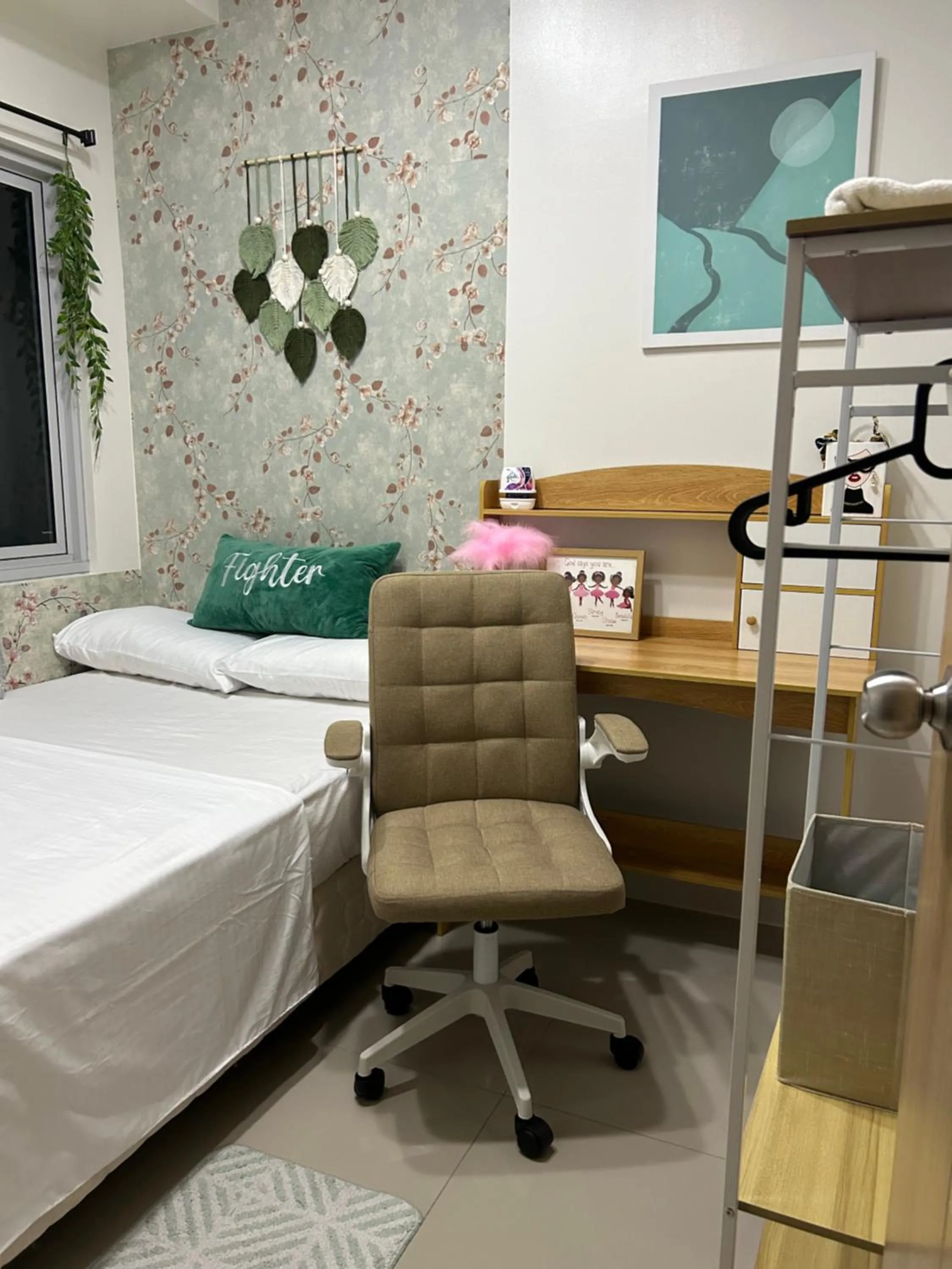 Bed in JustRelax Staycation at Vine Residences