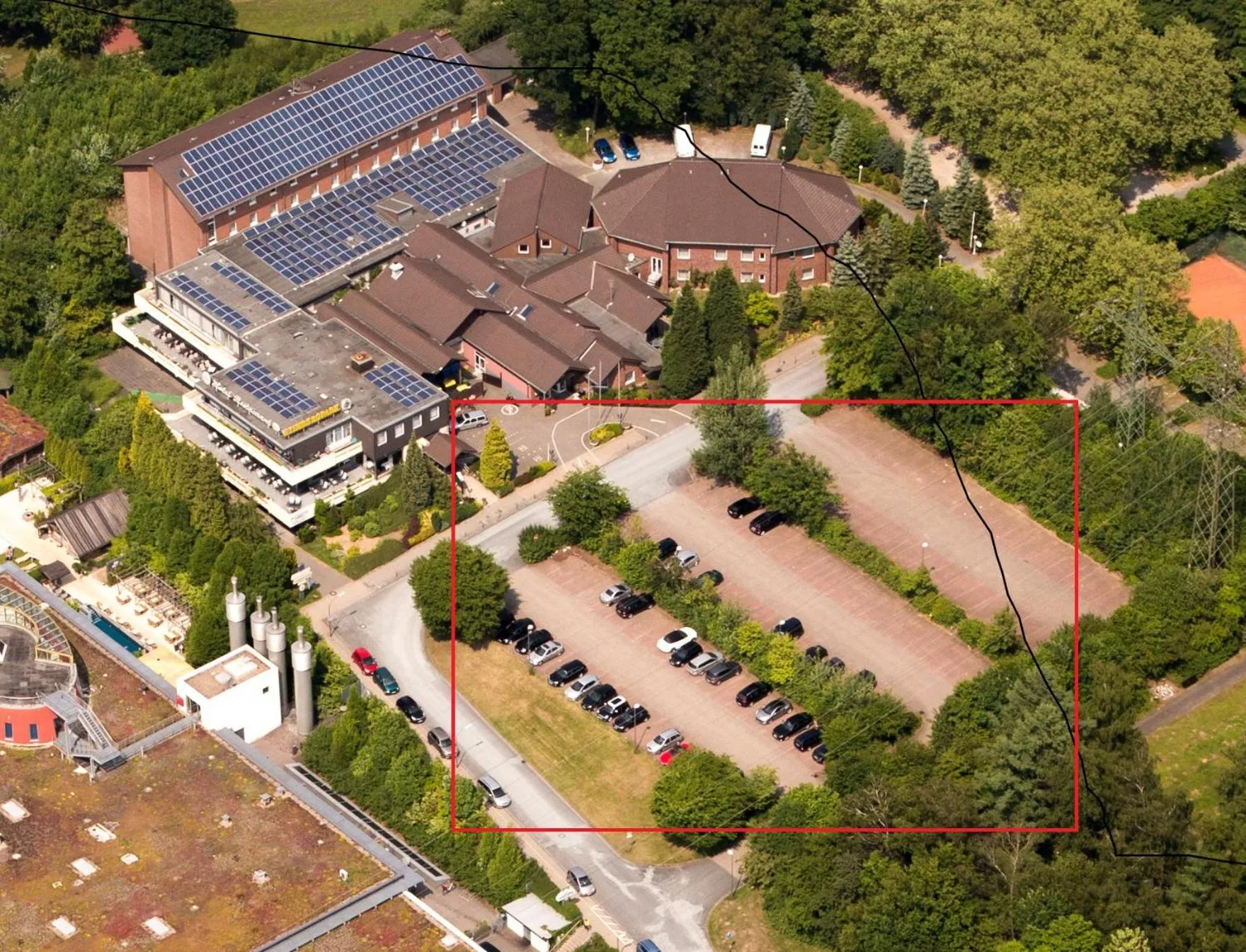 Property building in Hotel am Stimbergpark