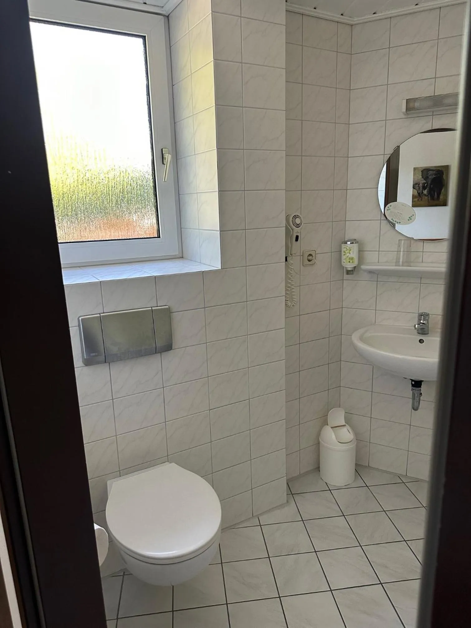 Bathroom in Hotel am Stimbergpark