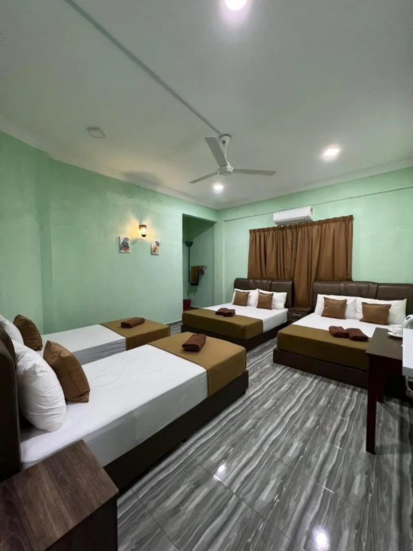 Bed in Perhentian Mama's