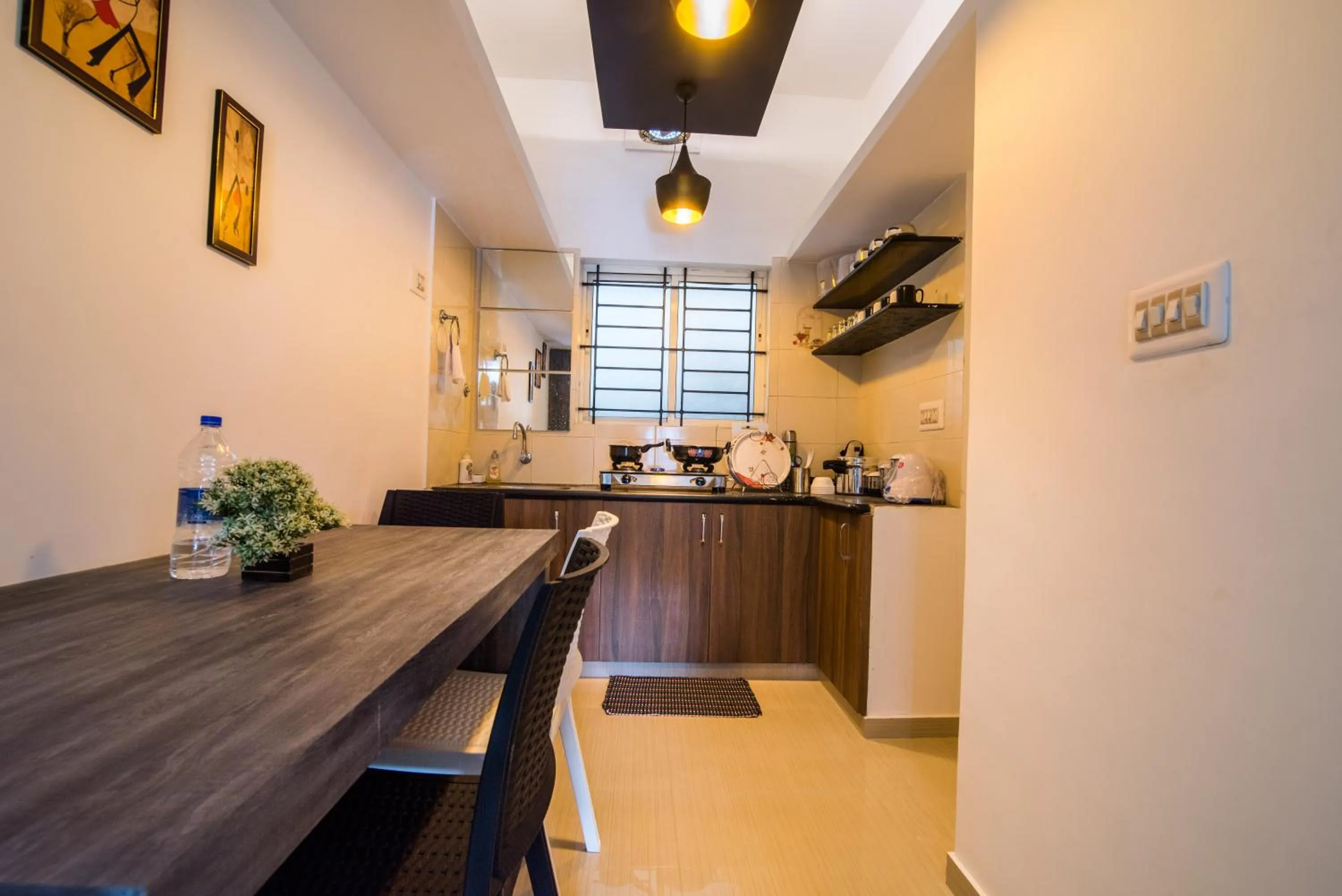 Kitchen or kitchenette in Kanasu StayHome