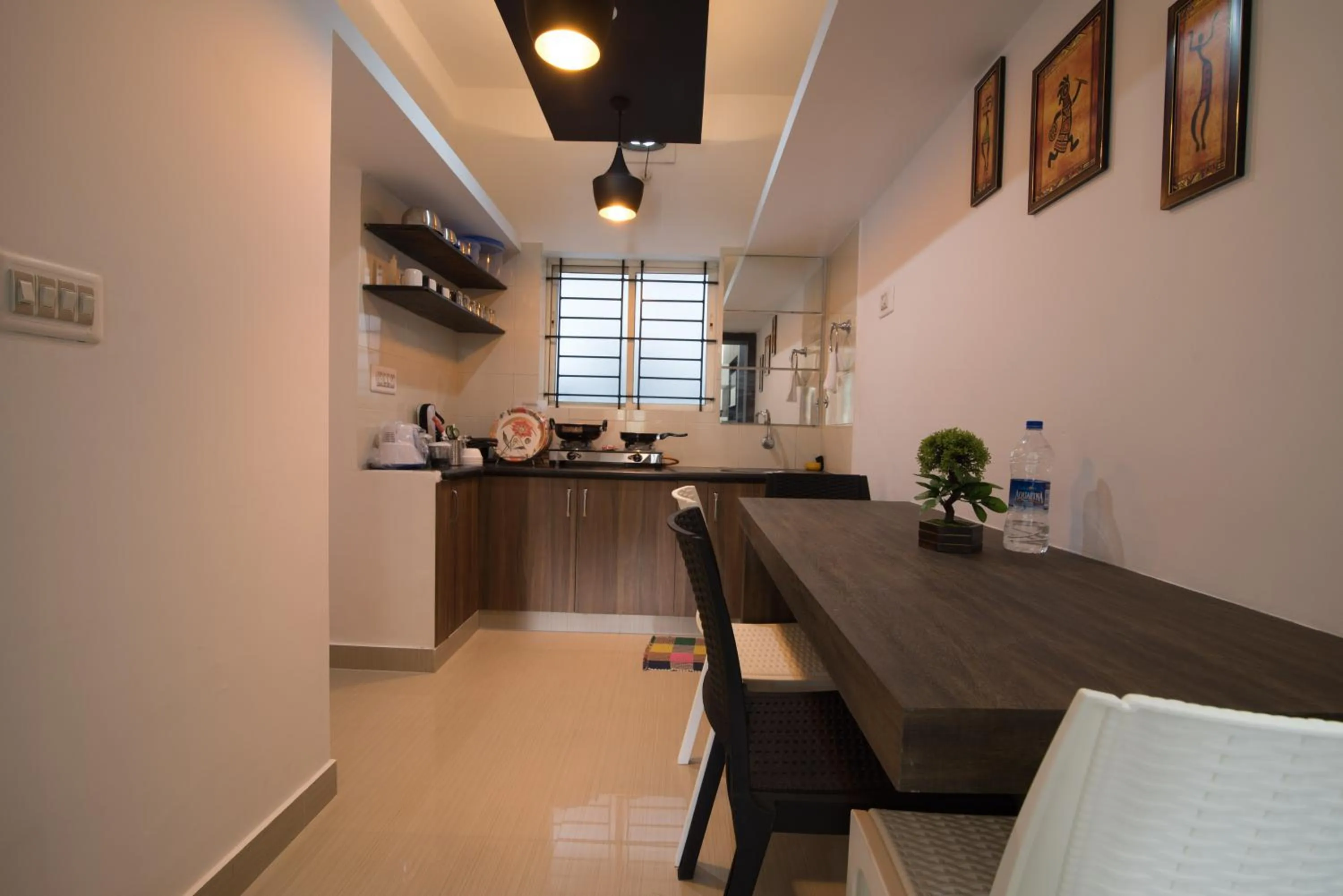 Kitchen or kitchenette in Kanasu StayHome