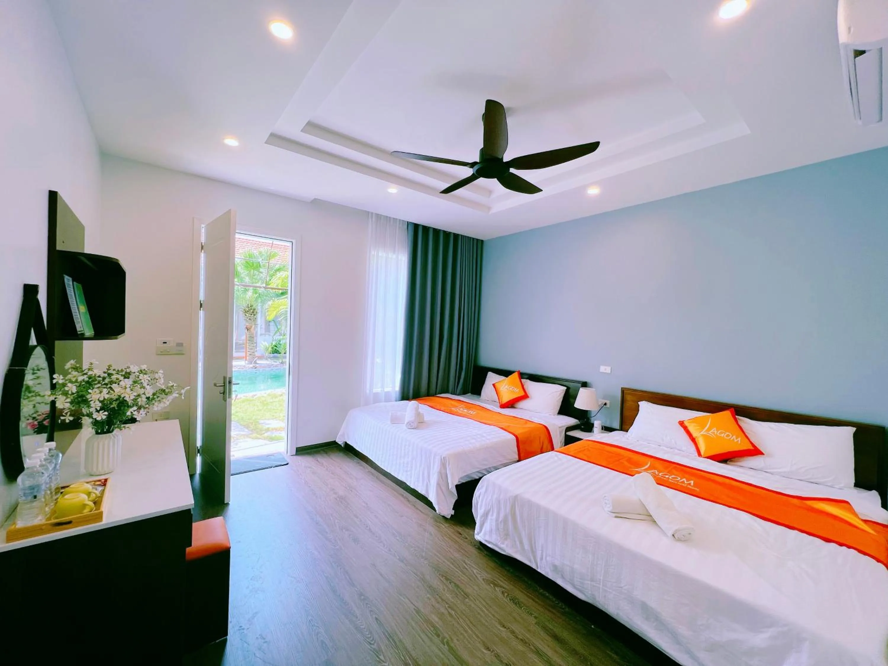 Bed in Lagom Ninh Bình Homestay