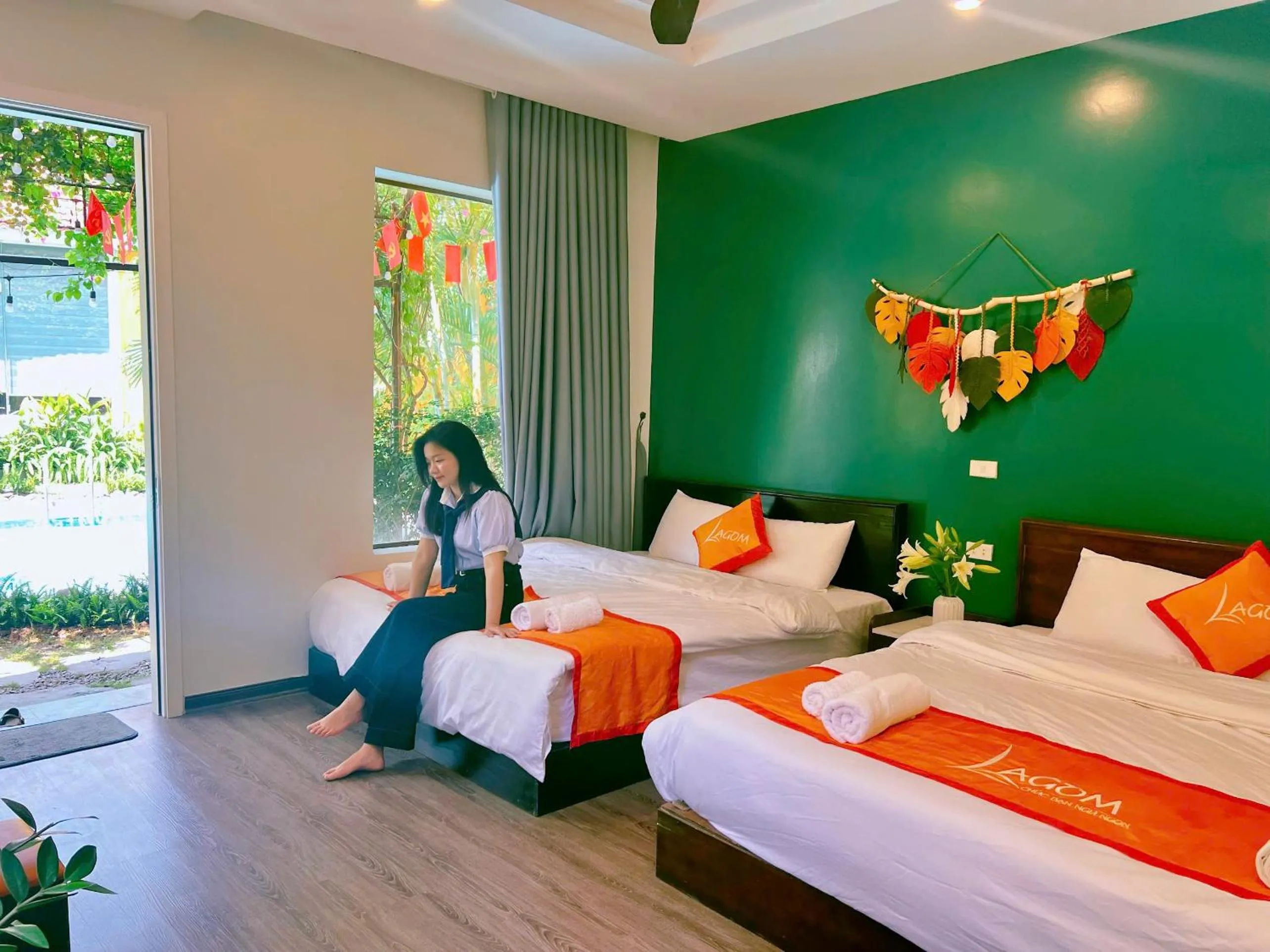 Bedroom, Bed in Lagom Ninh Bình Homestay