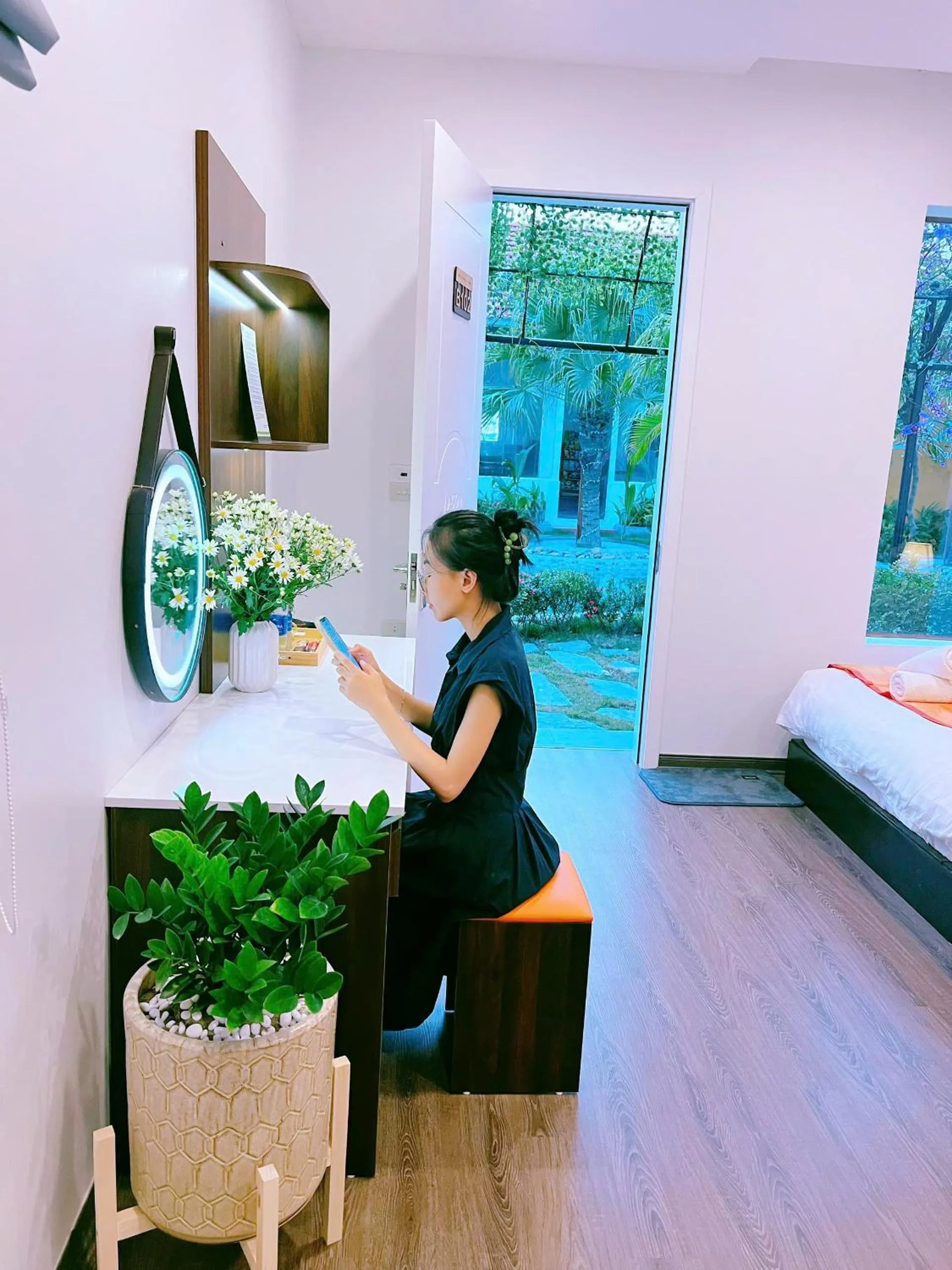 Bed in Lagom Ninh Bình Homestay