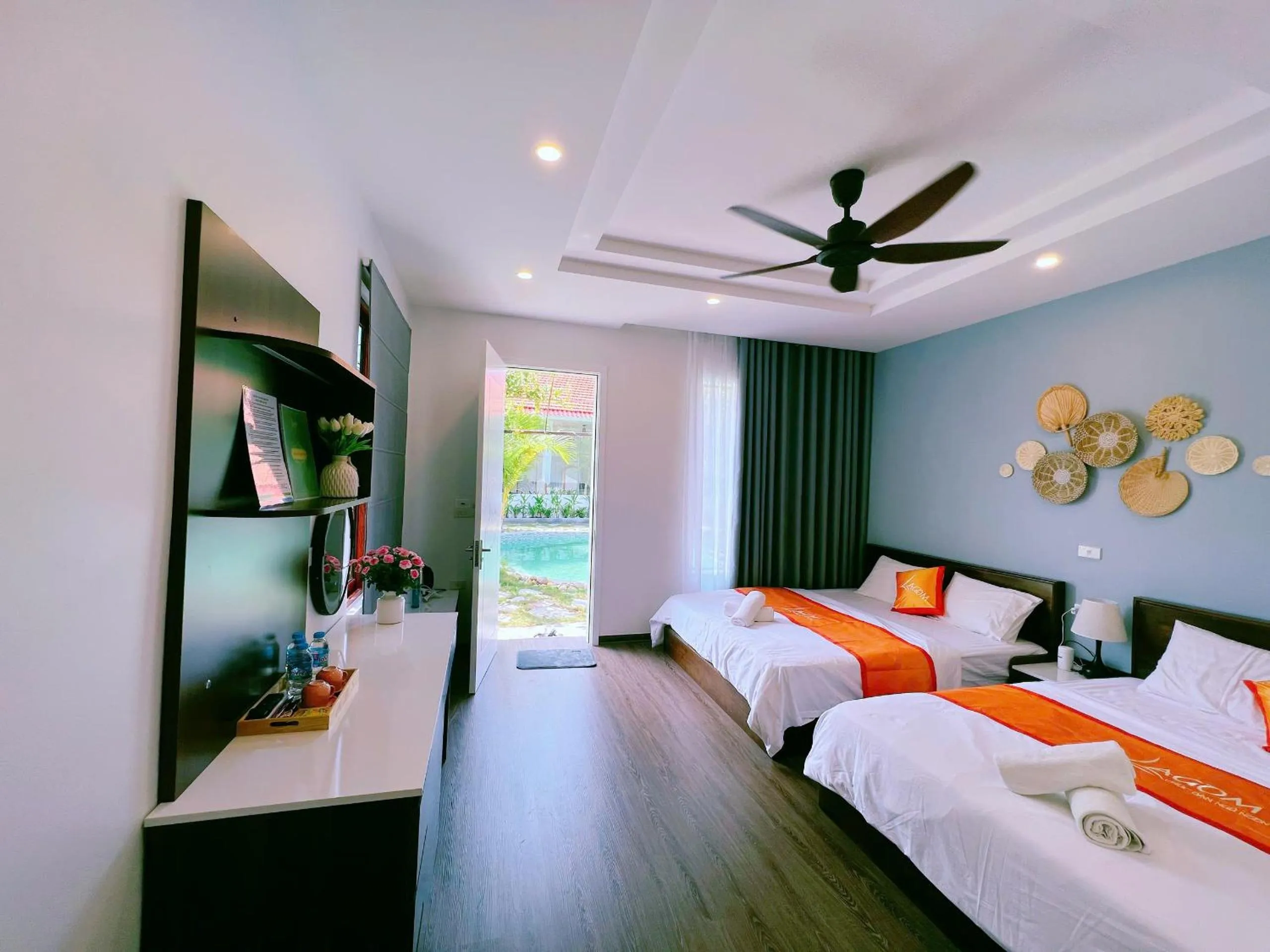 Bed in Lagom Ninh Bình Homestay