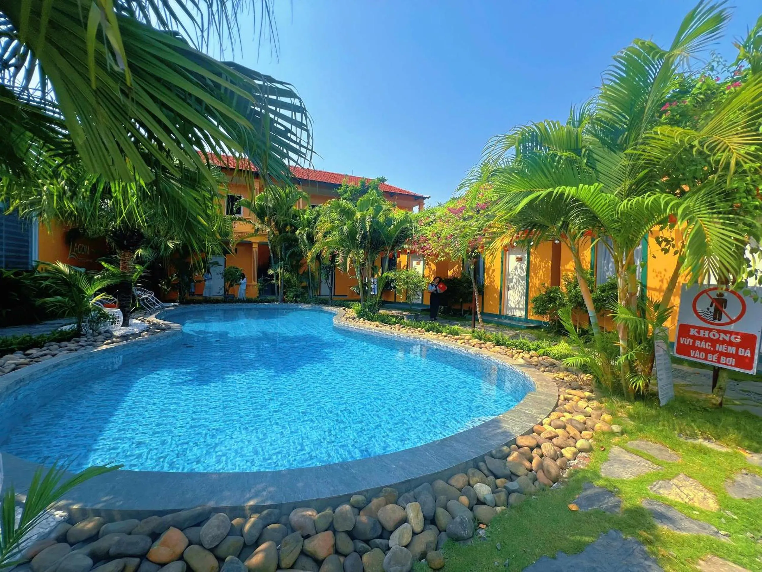 Swimming pool in Lagom Ninh Bình Homestay