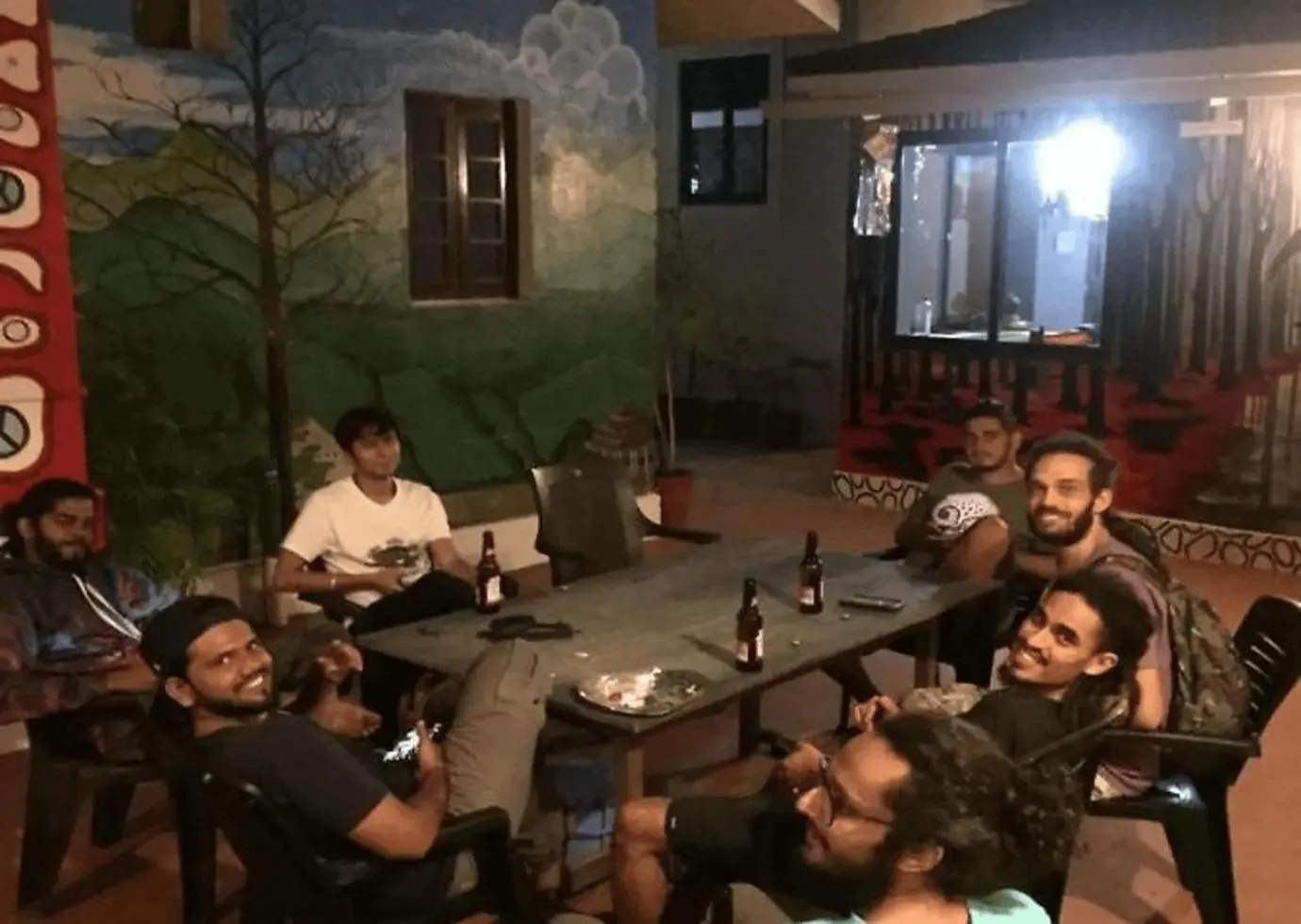 Night in Vagator House, Vagator