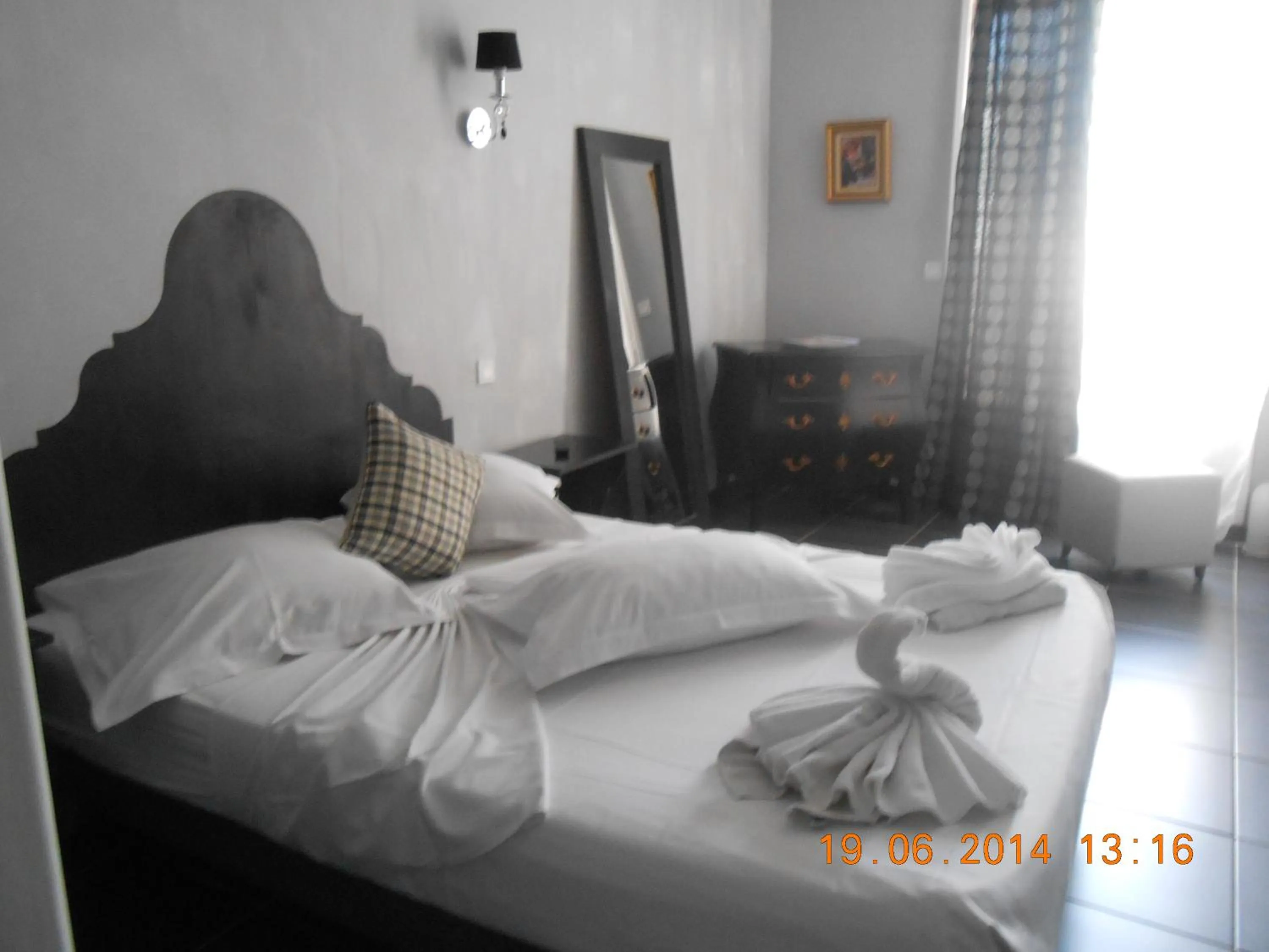 Bed in HOTEL RESTAURANT CORTIE