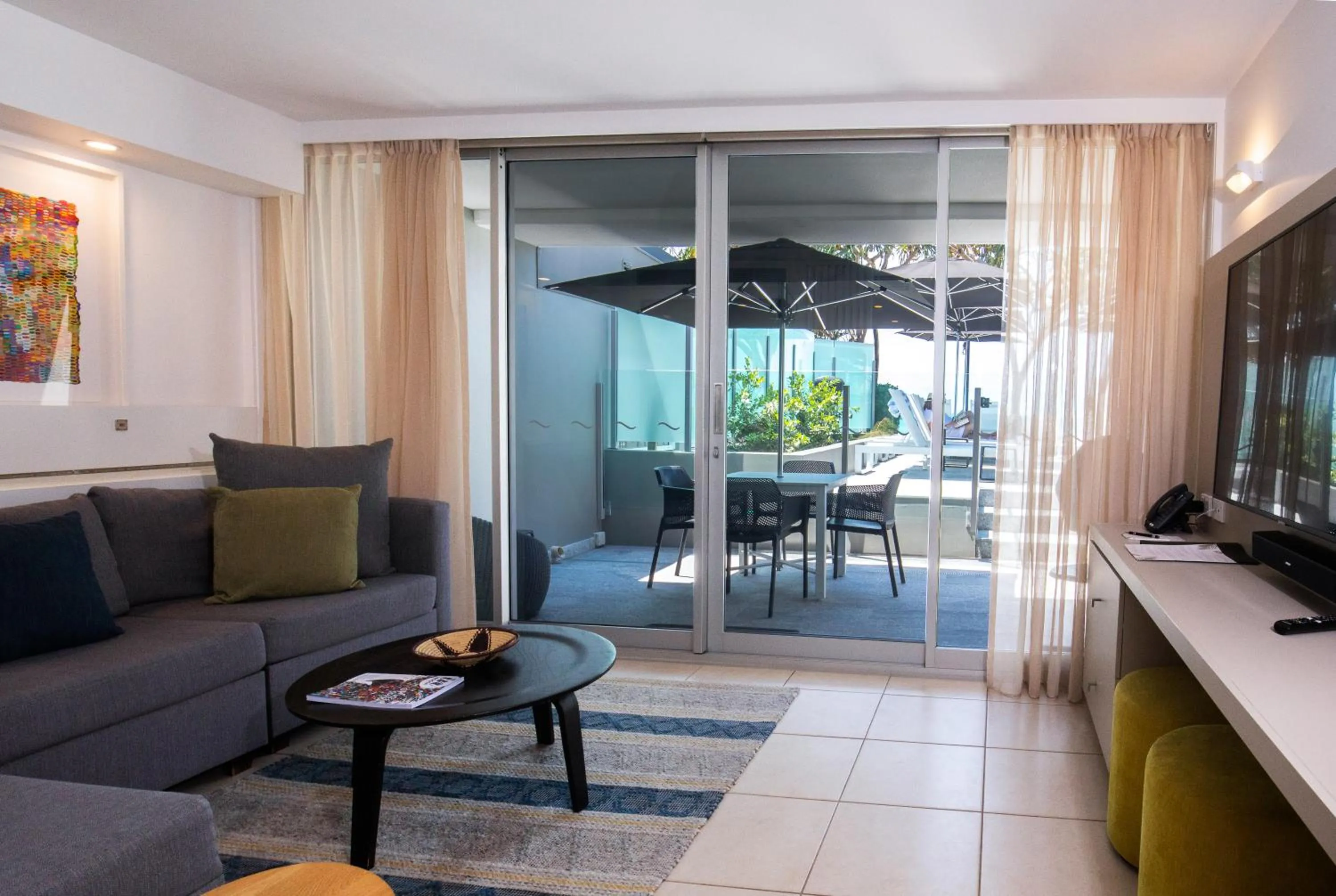 Patio in 71 Hastings Street - Beachfront