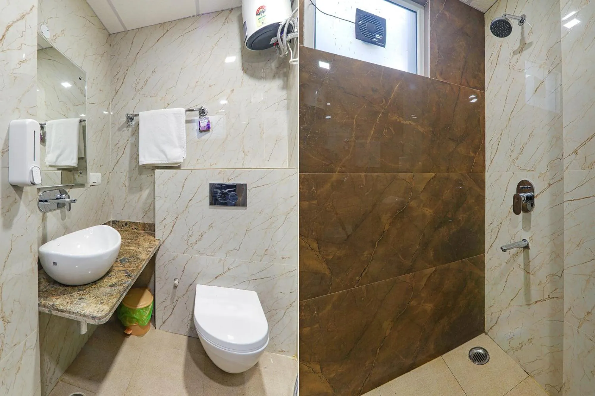 Bathroom in FabHotel The Comfort